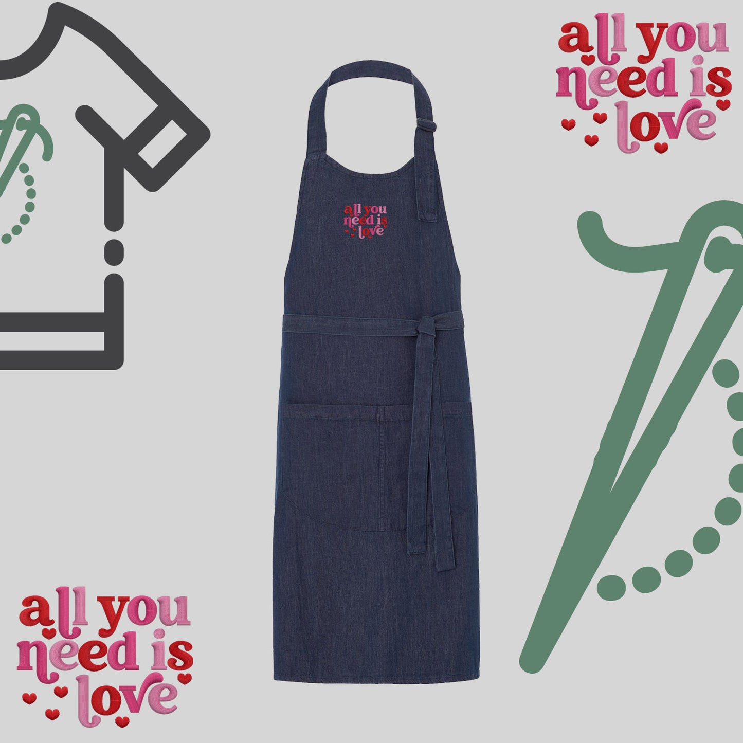 Fartuch "All You Need Is Love"