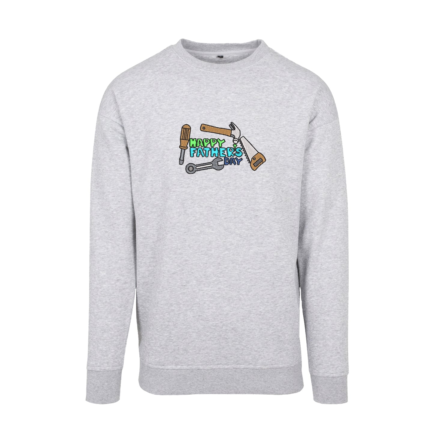 Bluza bez kaptura „Tools” z haftem – prezent dla taty majsterkowicza na Dzień Ojca Haft z radości