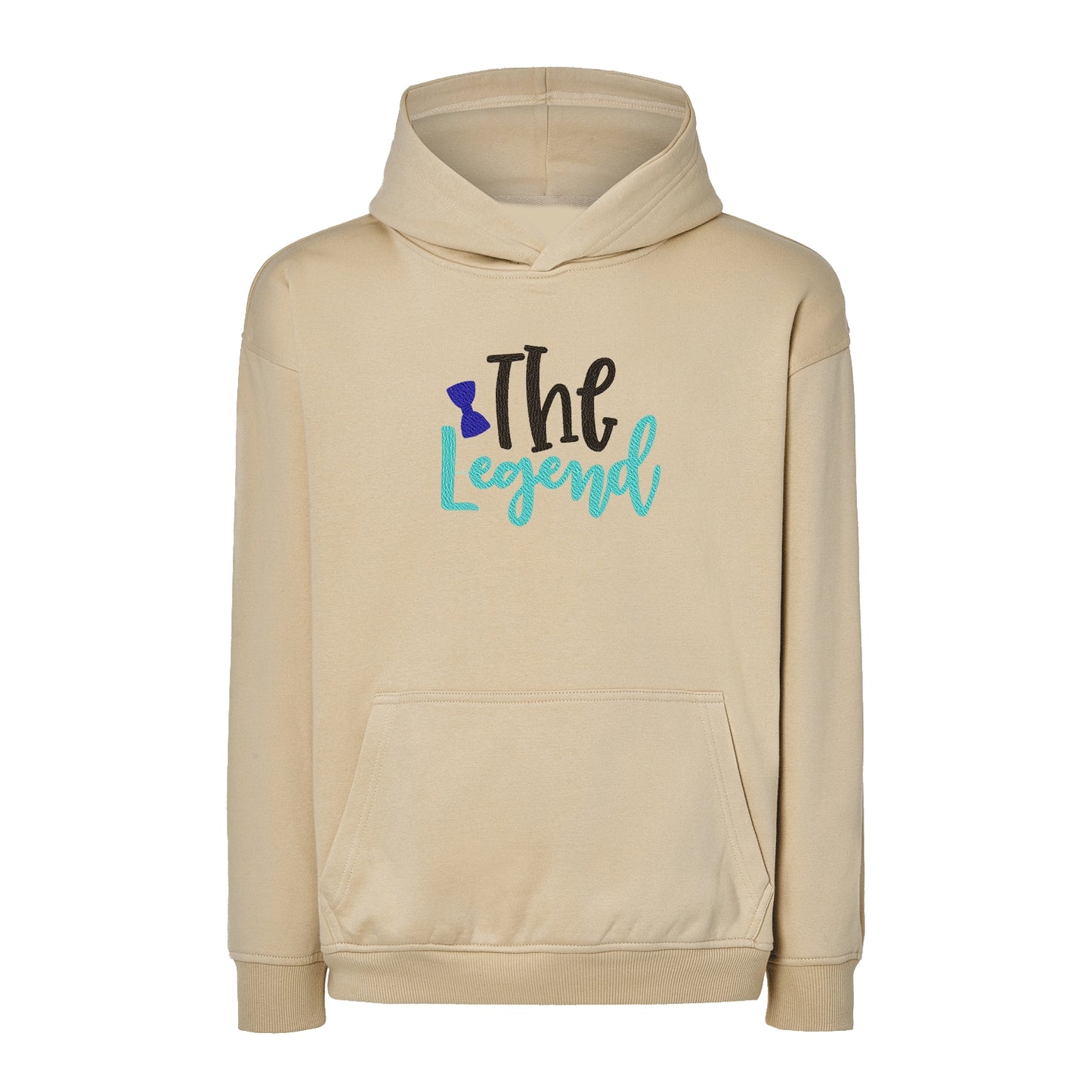 Bluza oversize „The Legend” z haftem | Prezent dla taty, dziadka lub męża | Stylowa bluza oversize Haft z radości