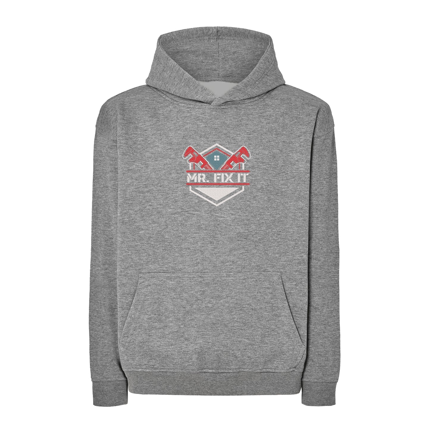 Bluza oversize "Mr Fix It" z haftem | Bluza oversize dla majsterkowicza | Prezent dla taty złotej rączki Haft z radości