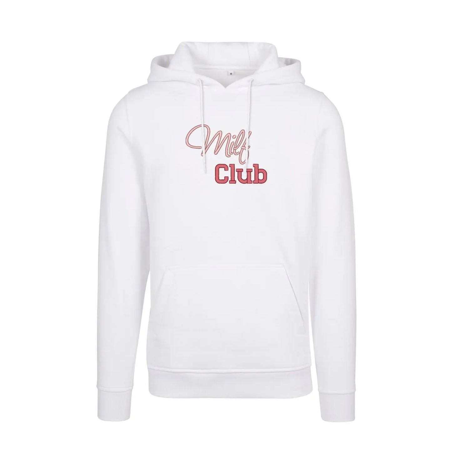 Bluza z kapturem „Milf Club” – Haft 3D, Styl i Pewność Siebie Haft z radości