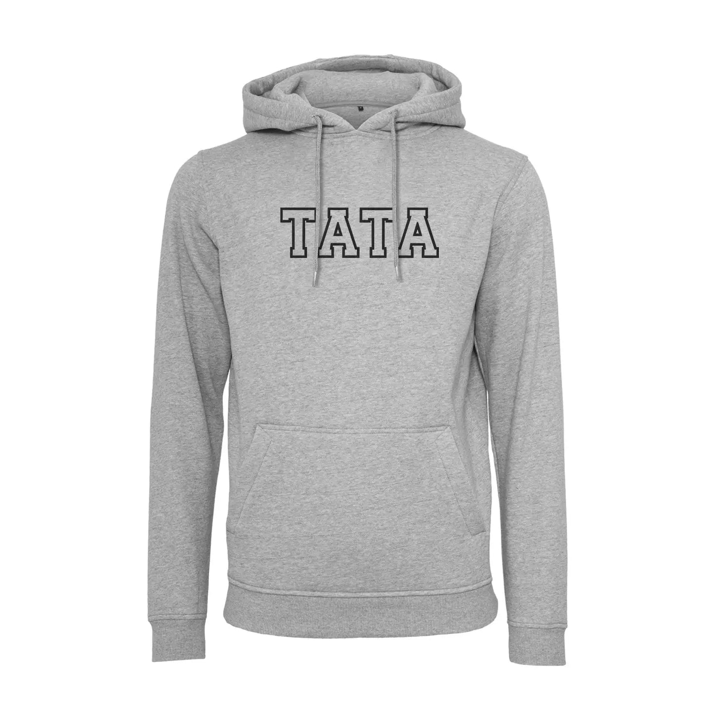 Bluza z kapturem "TATA" Kontur idealny prezent na dzień Taty Haft z radości