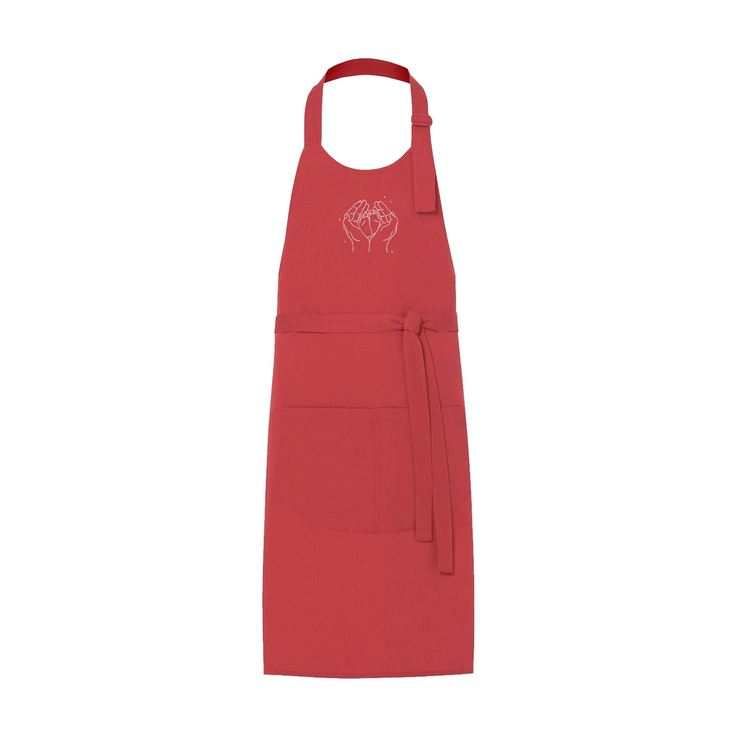 Fartuch kuchenny z haftem „Dad and Son 2” – prezent dla taty na Dzień Ojca Haft z radości