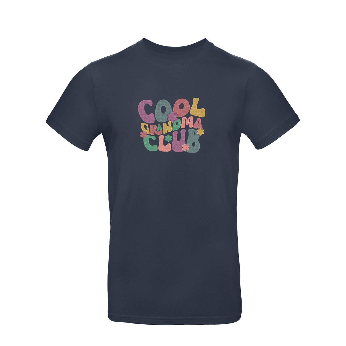 Koszulka z haftem Cool Grandma Club – prezent dla wyjątkowej Babci Haft z radości - nadruki i haft na odzieży Warszawa