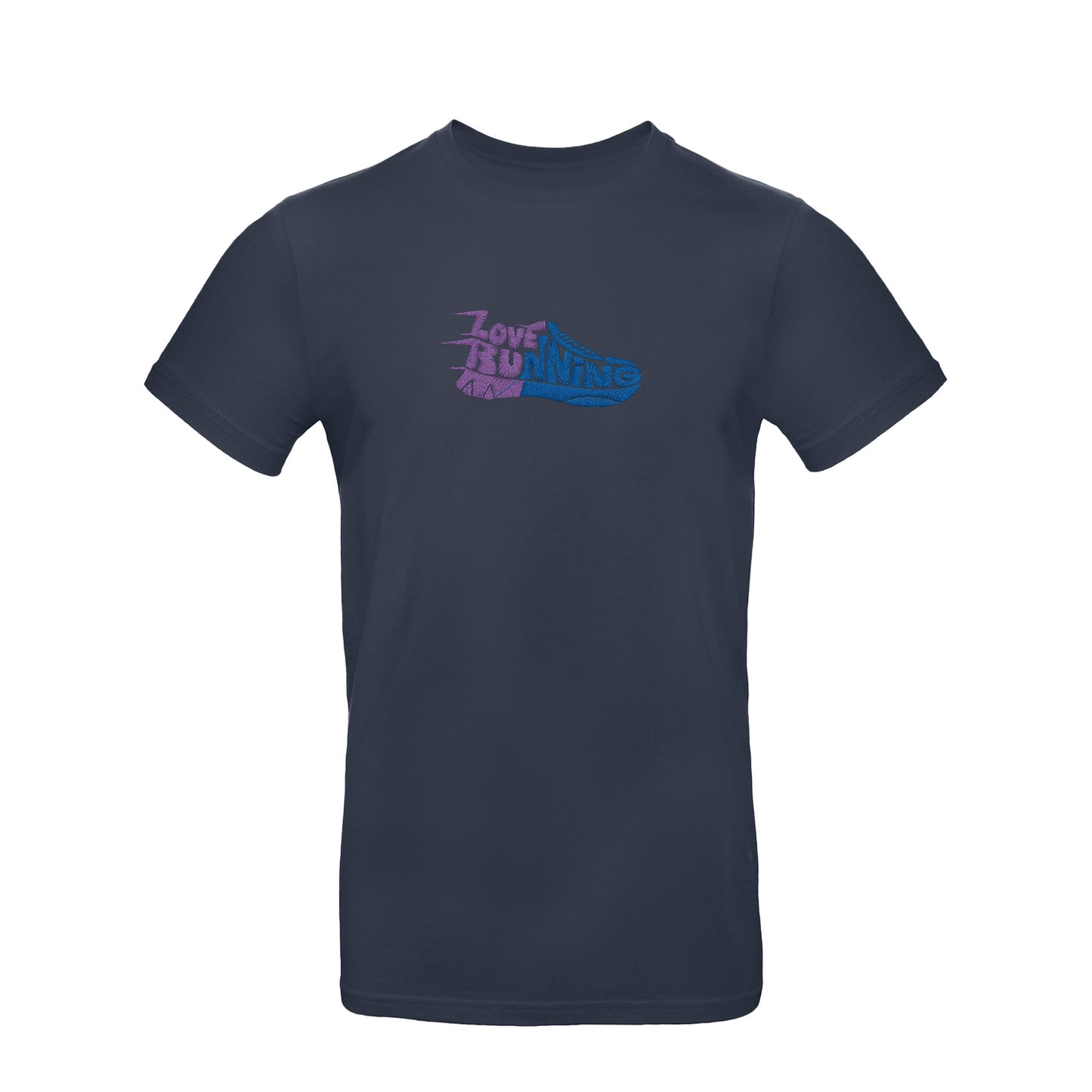Koszulka z Haftem „Love Running” – pasja do biegania Haft z radości - nadruki i haft na odzieży Warszawa