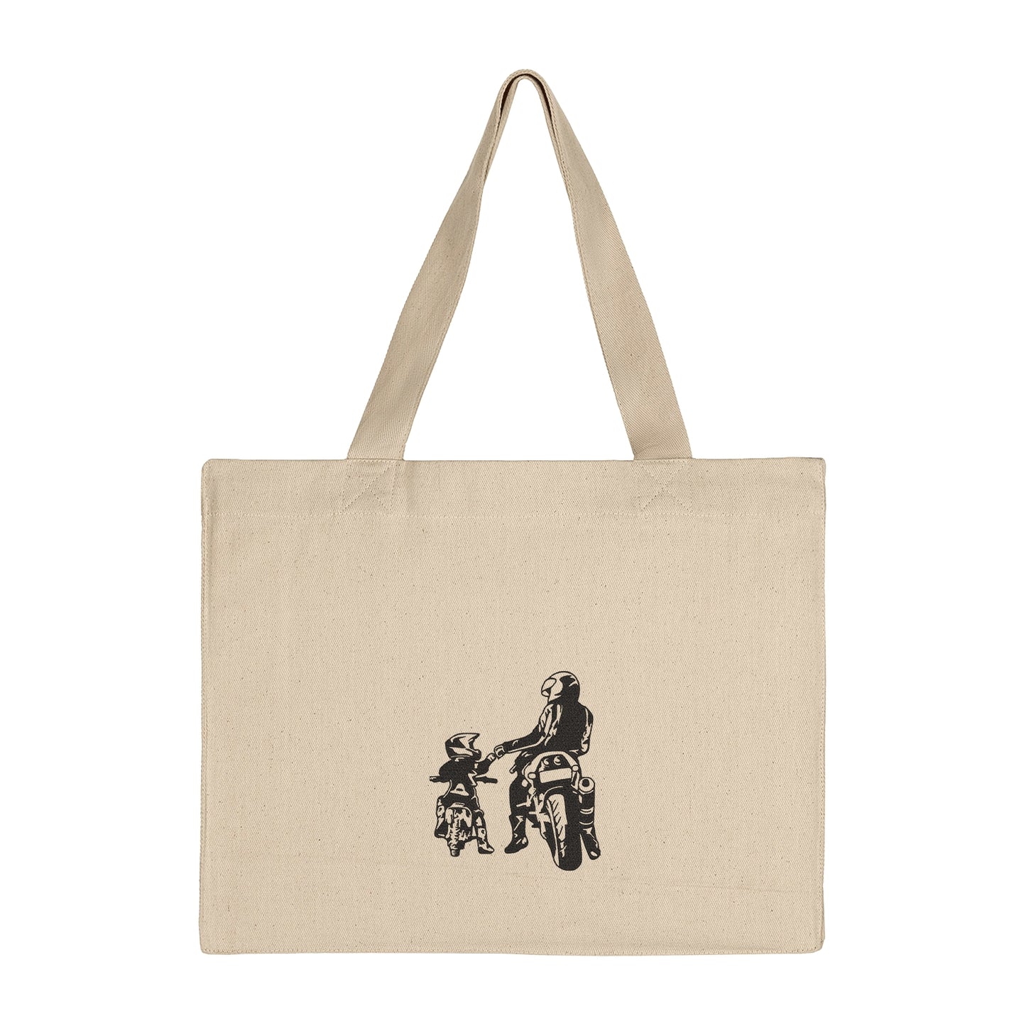 Torba bawełniana z haftem Dad and Son – prezent dla taty i syna Haft z radości