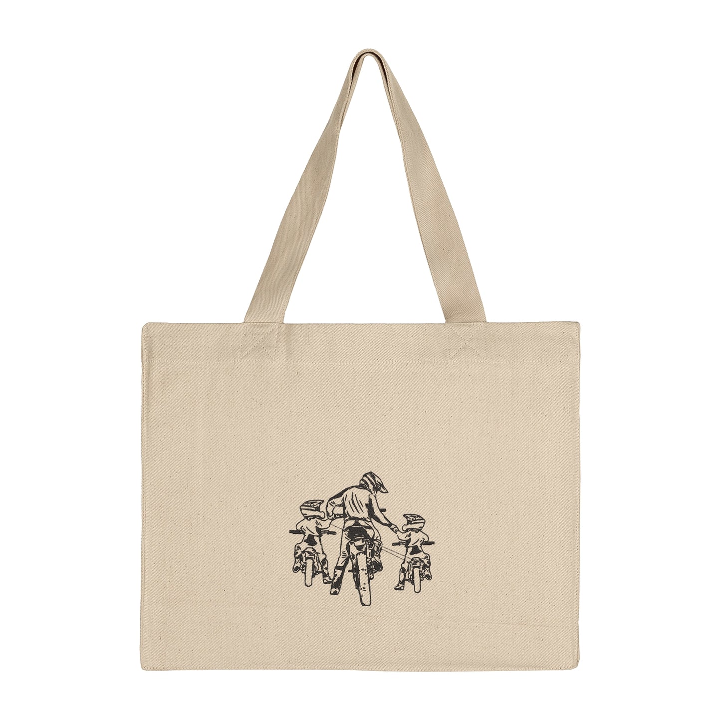 Torba bawełniana z haftem Dad and Son 4– prezent dla taty i syna Haft z radości