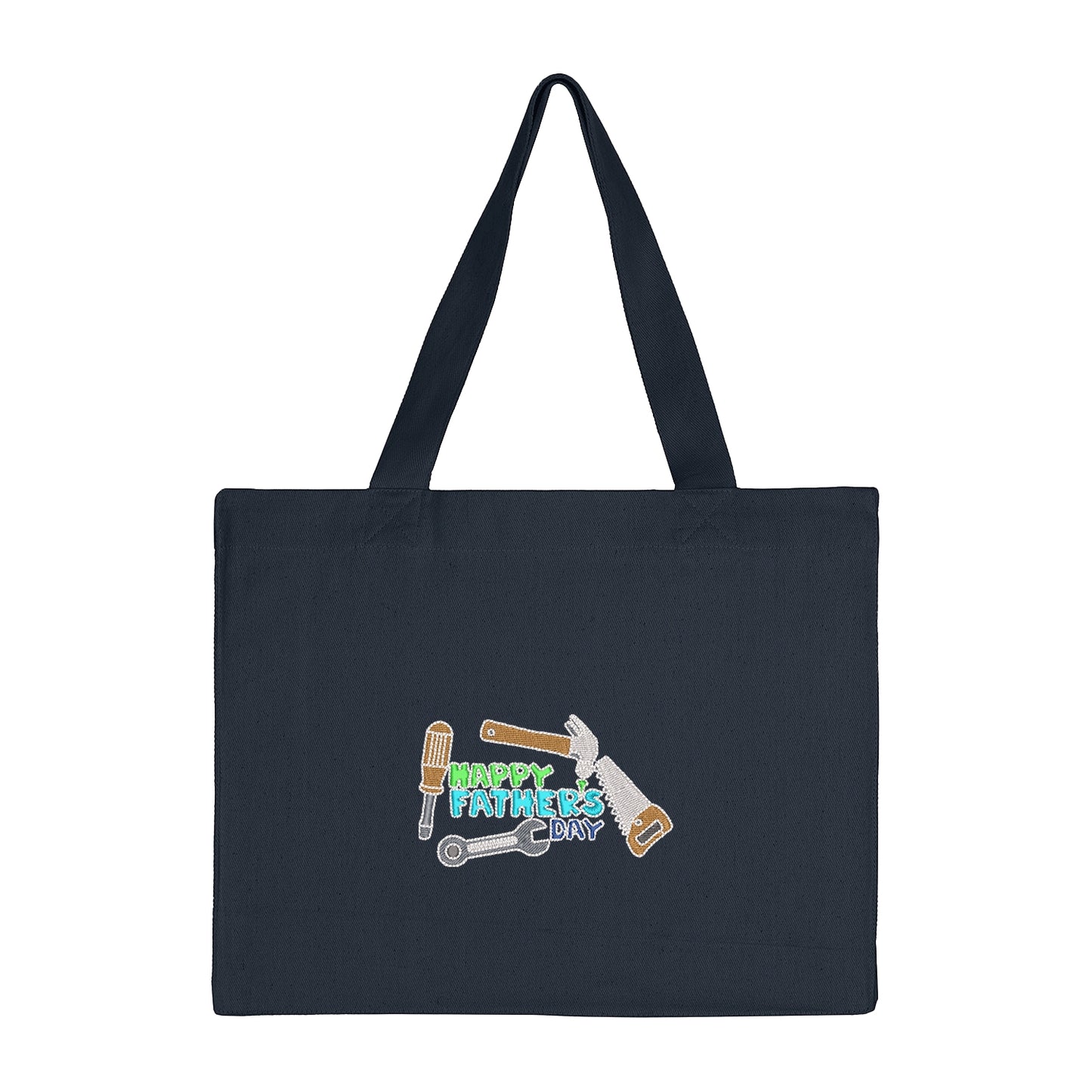 Torba bawełniana z haftem Tools – prezent dla taty majsterkowicza Haft z radości