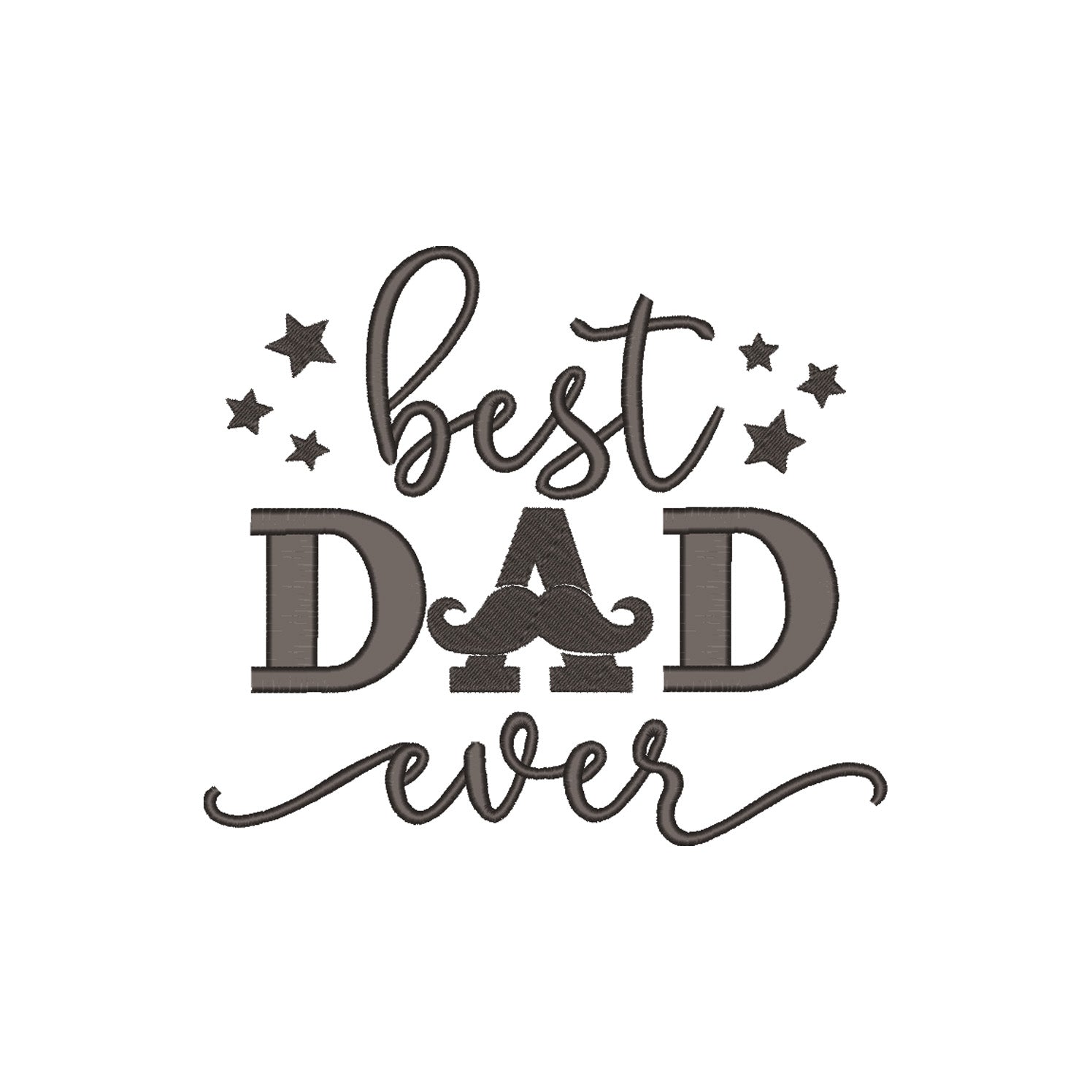 Bluza z kapturem „Best Dad Ever” z haftem | Prezent dla taty | Męska bluza z kapturem