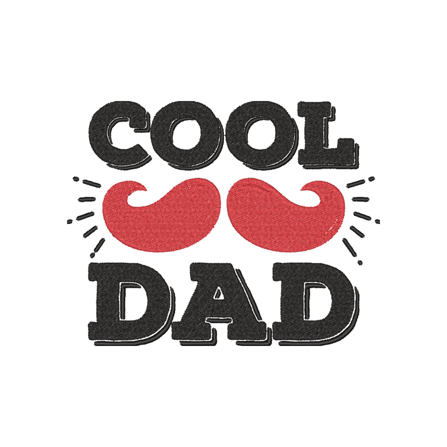 Koszulka „Cool Dad”  z haftem – stylowy prezent dla taty, unisex, damska, oversize Haft z radości - nadruki i haft na odzieży Warszawa
