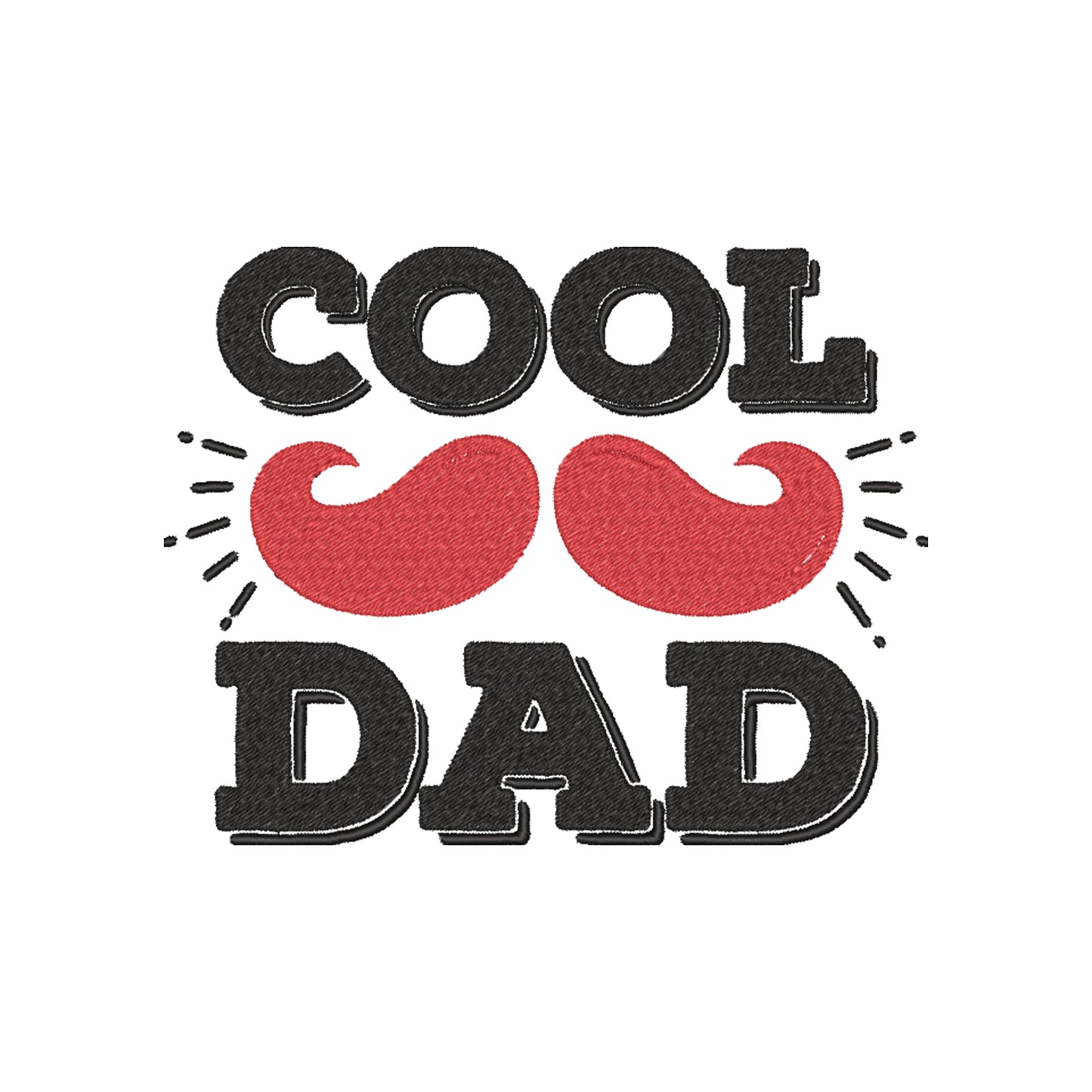 Koszulka unisex z haftem "Cool Dad" – stylowy prezent dla taty z charakterem