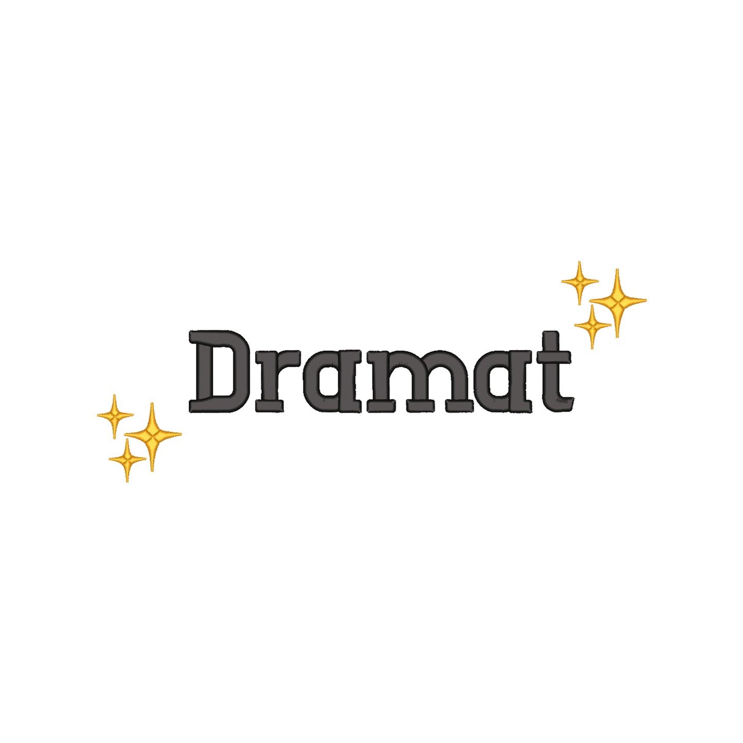 Koszulka oversize „Dramat” – Haft 3D, Styl i Życiowy Sarkazm