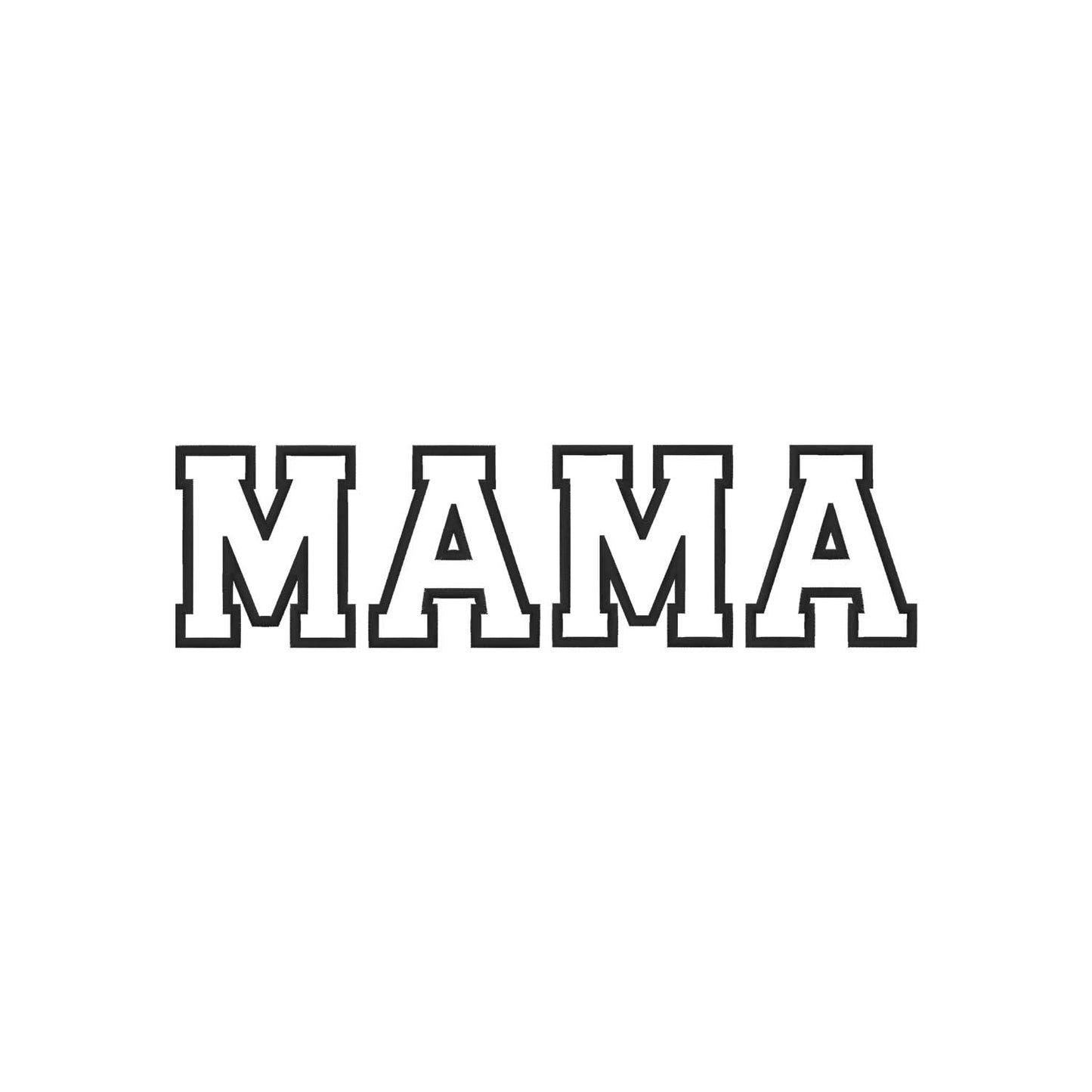 Bluza oversize z kapturem "MAMA" Kontur, idealny prezent na dzień Mamy