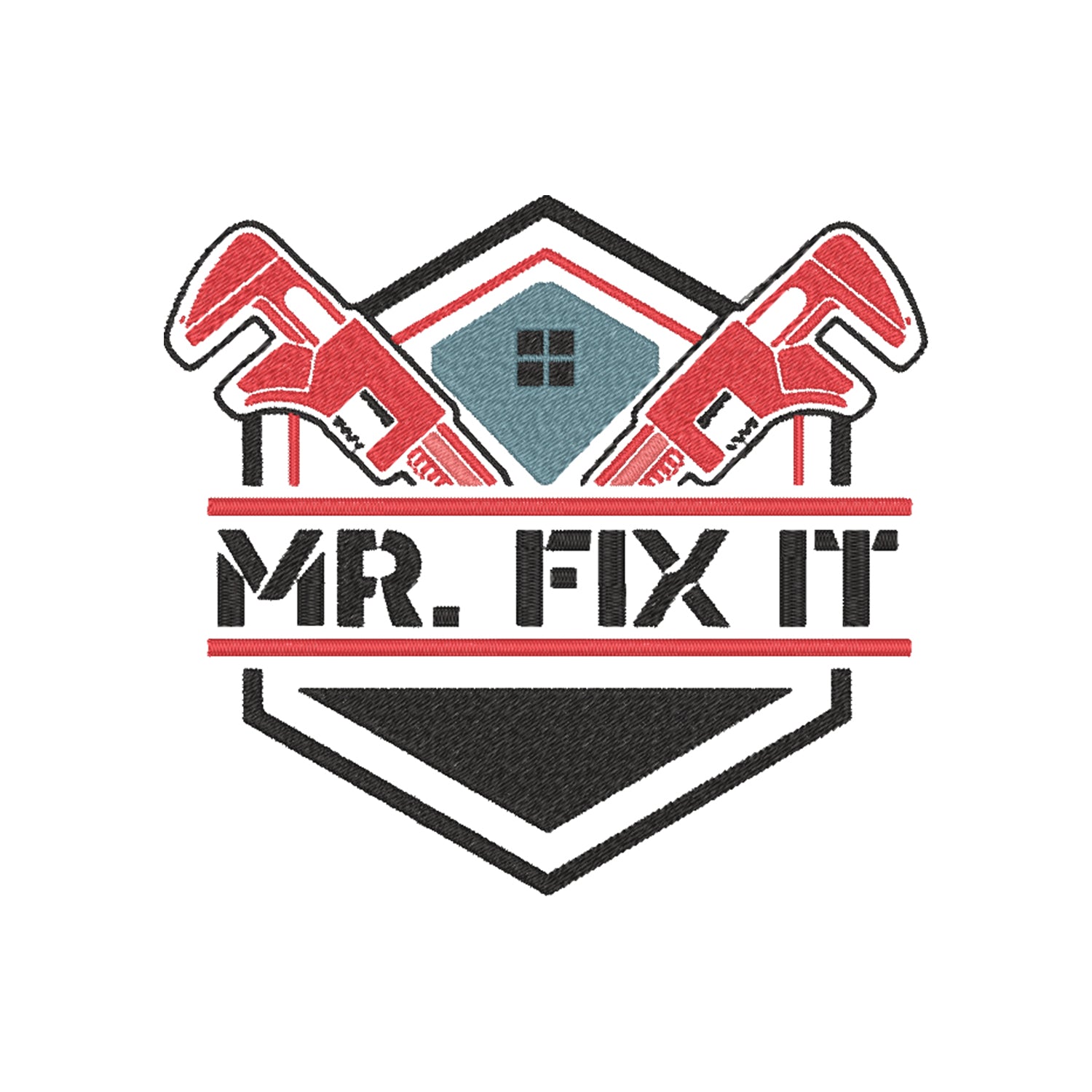 Koszulka z haftem „Mr Fix It” – idealna dla majsterkowicza i złotej rączki Haft z radości - nadruki i haft na odzieży Warszawa