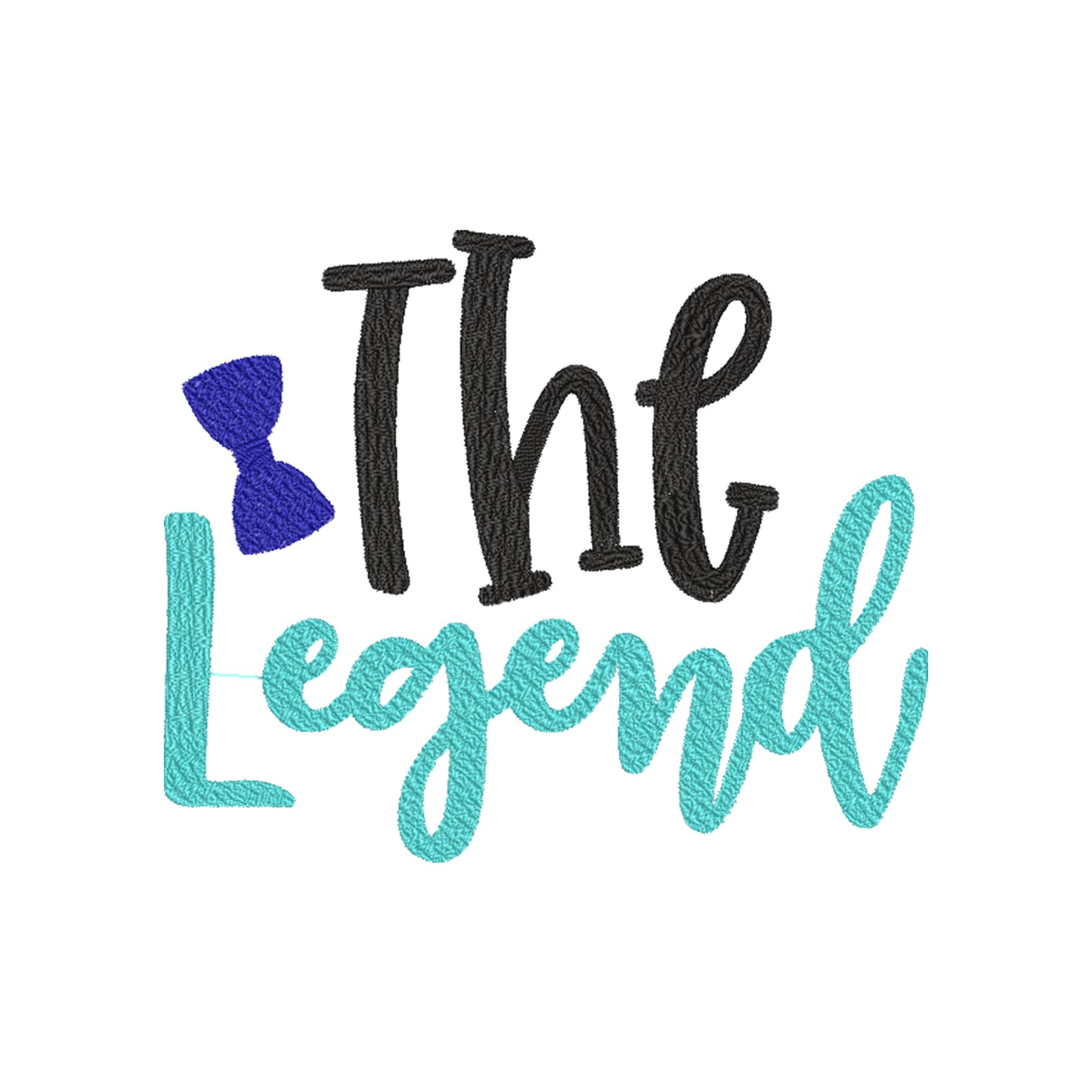 Koszulka „The Legend” – haft komputerowy, stylowa i wyjątkowa dla legendy Haft z radości - nadruki i haft na odzieży Warszawa