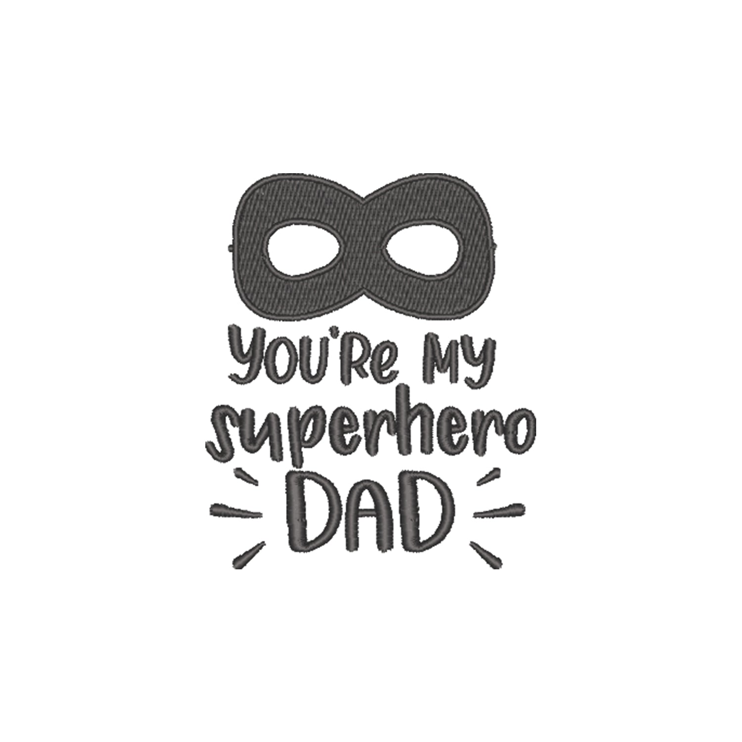 Koszulka „You're My Superhero Dad" z haftem – Tata z dzieckiem – idealny prezent na Dzień Ojca, unisex, damska, oversize Haft z radości - nadruki i haft na odzieży Warszawa