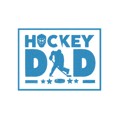 Torba bawełniana Hockey Dad – prezent dla taty fana hokeja z haftem