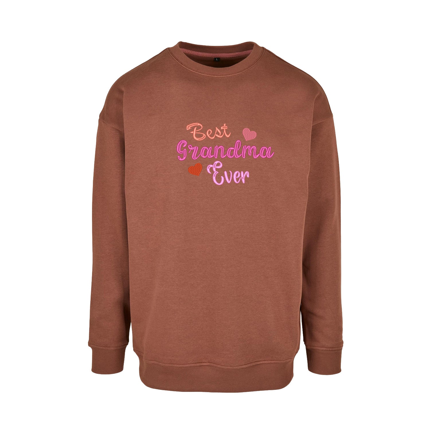 Bluza Best Grandma Ever – wyjątkowy haft dla kochanej Babci Haft z radości - nadruki i haft na odzieży Warszawa