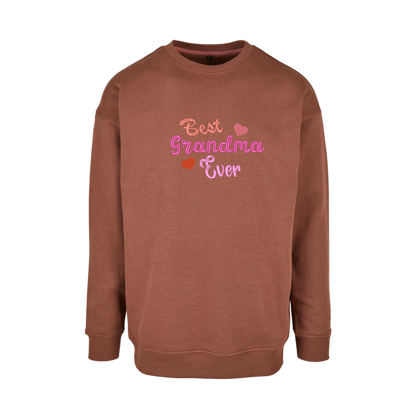 Bluza Best Grandma Ever – wyjątkowy haft dla kochanej Babci Haft z radości - nadruki i haft na odzieży Warszawa