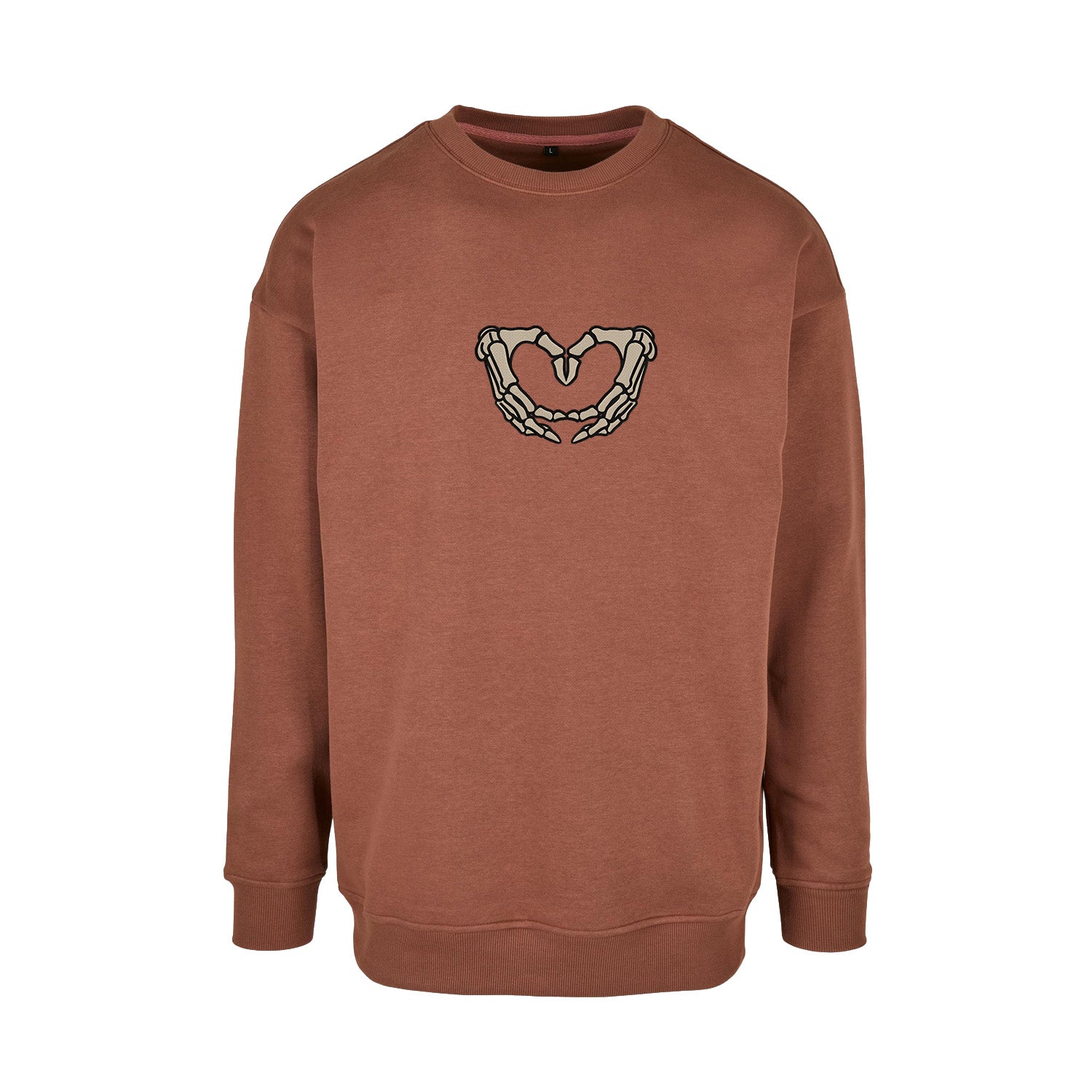 Bluza z Haftem „Szkieletowe Serce” – mocny styl z charakterem Haft z radości - nadruki i haft na odzieży Warszawa