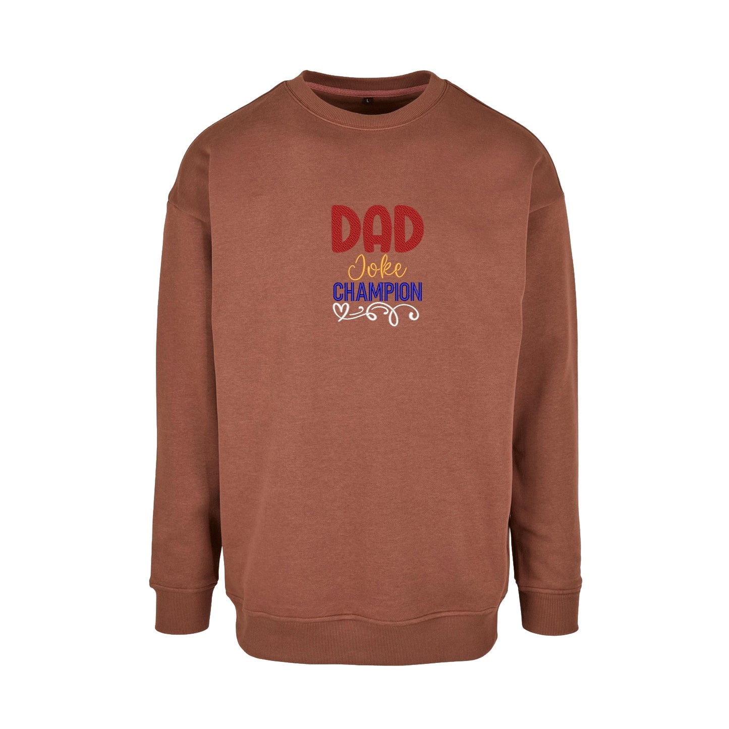 Bluza męska „Dad Joke Champion” z haftem – zabawny prezent dla taty, różne kroje Haft z radości - nadruki i haft na odzieży Warszawa