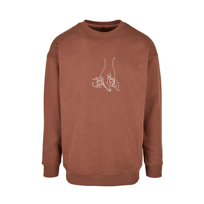 Bluza bez kaptura z haftem „Dad and Son 6” – wyjątkowa więź ojca i syna | Idealny prezent dla taty Haft z radości