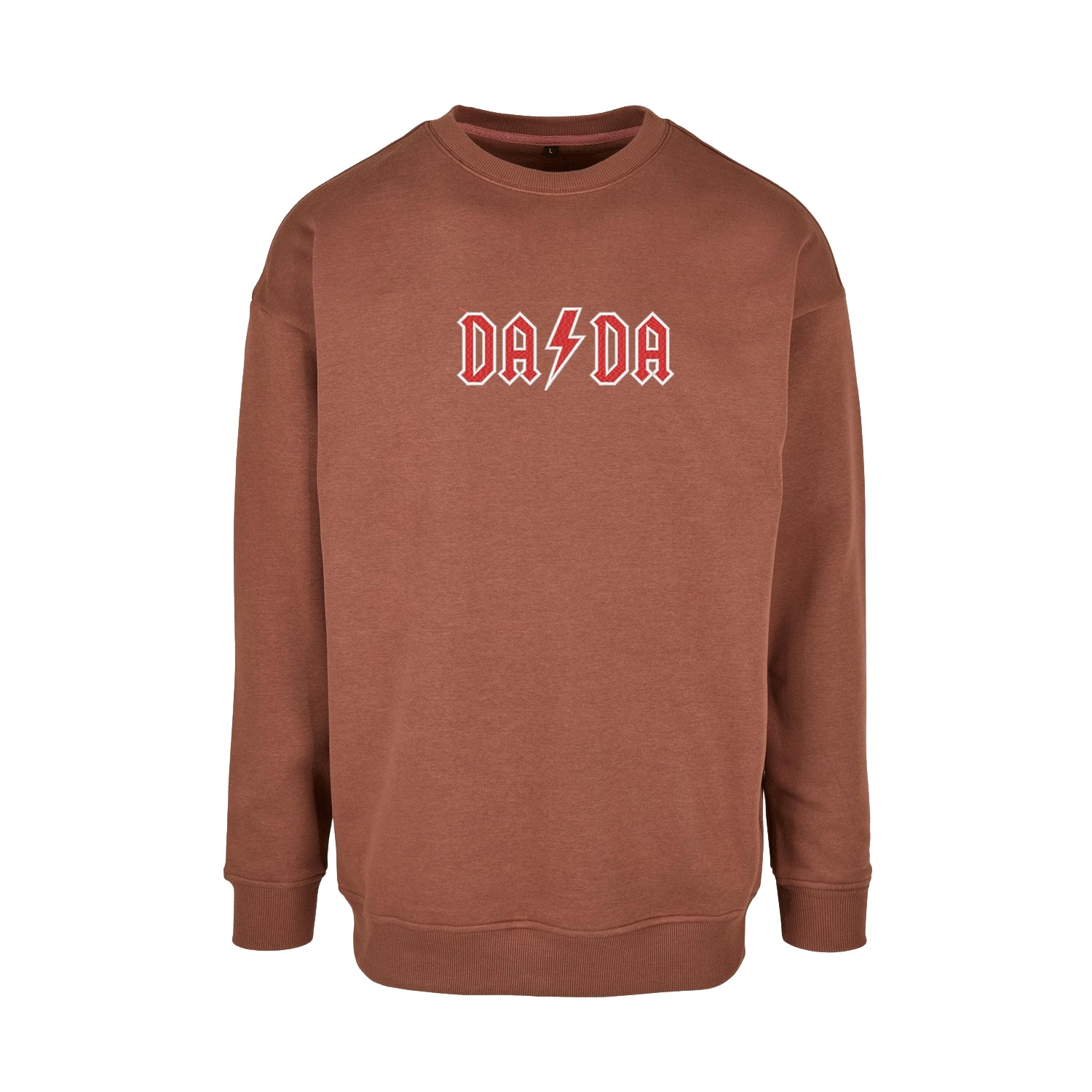 Bluza bez kaptura z haftem „Dada” | Uroczy prezent dla taty lub malucha Haft z radości