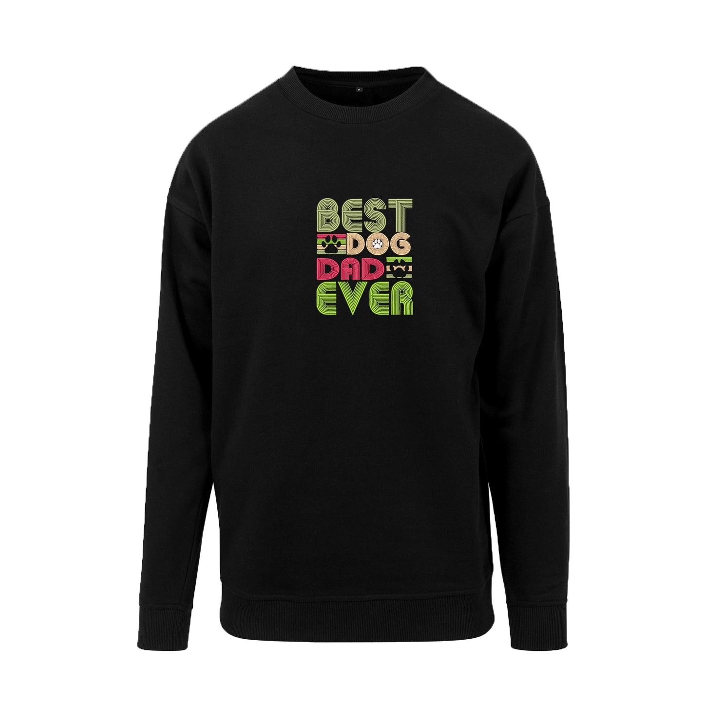 Bluza „Best Dog Dad Ever” z haftem | Prezent dla psiarza | Męska bluza bez kaptura