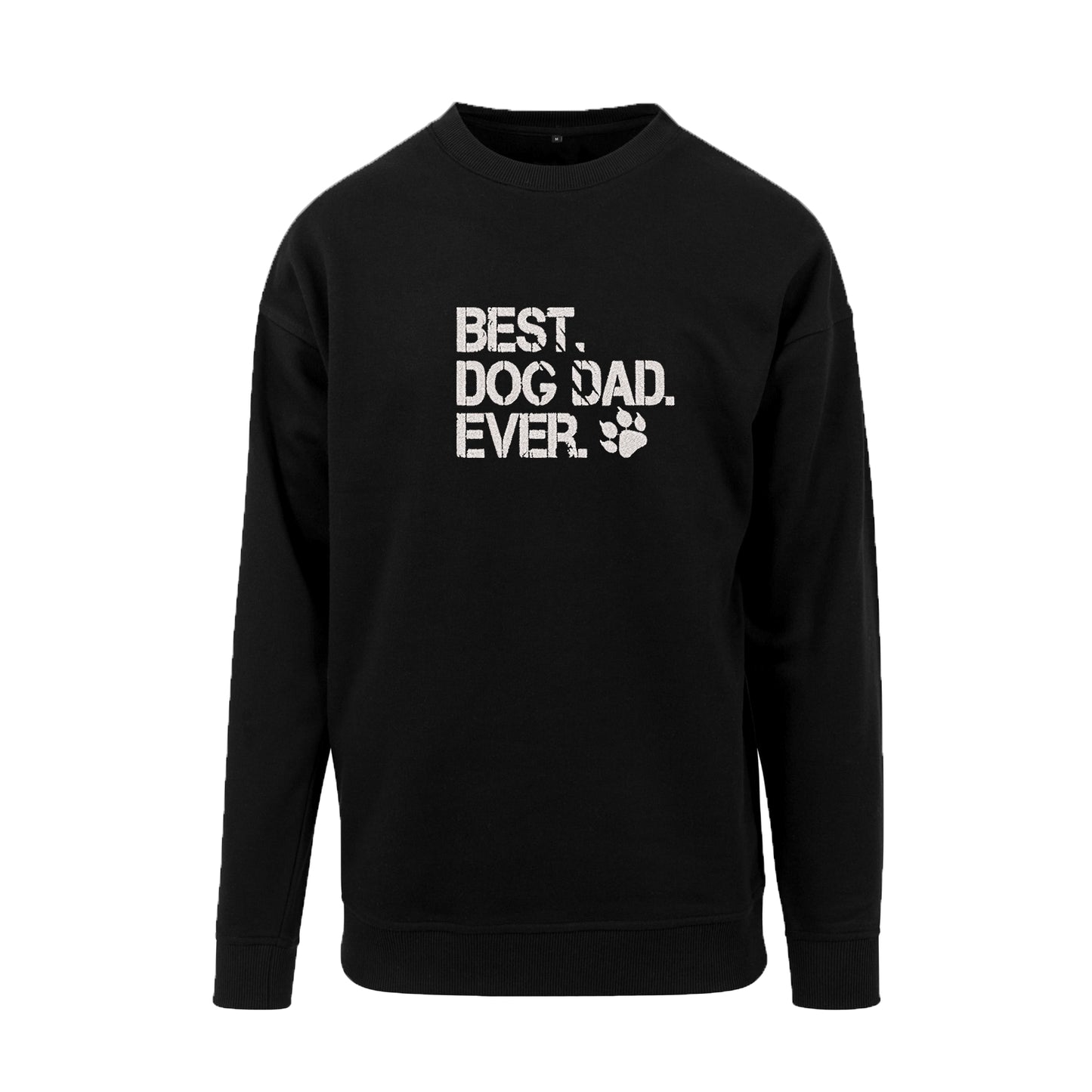 Bluza „Best Dog Dad Ever 2” z haftem | Prezent dla psiarza | Męska bluza bez kaptura