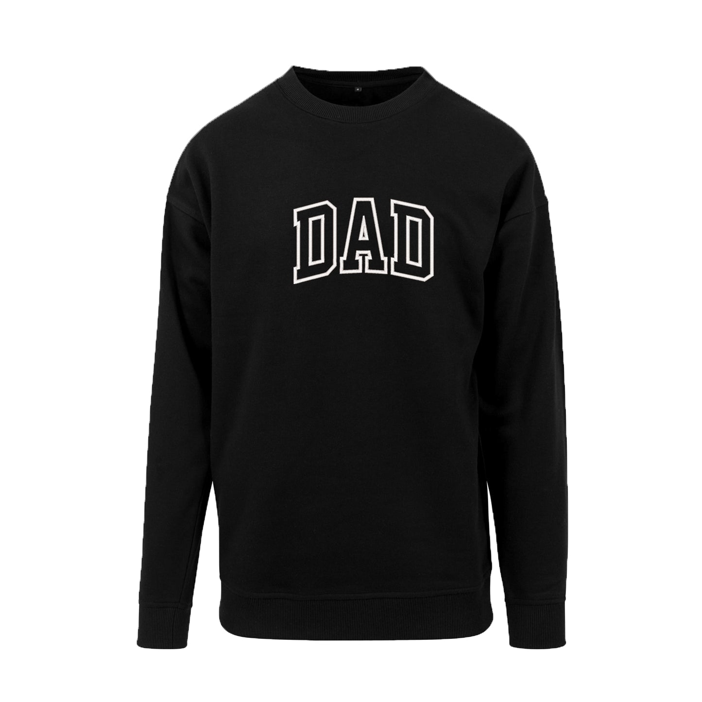 Bluza bez kaptura „Dad Applique” z haftem – stylowa odzież dla taty | Pomysł na prezent dla ojca