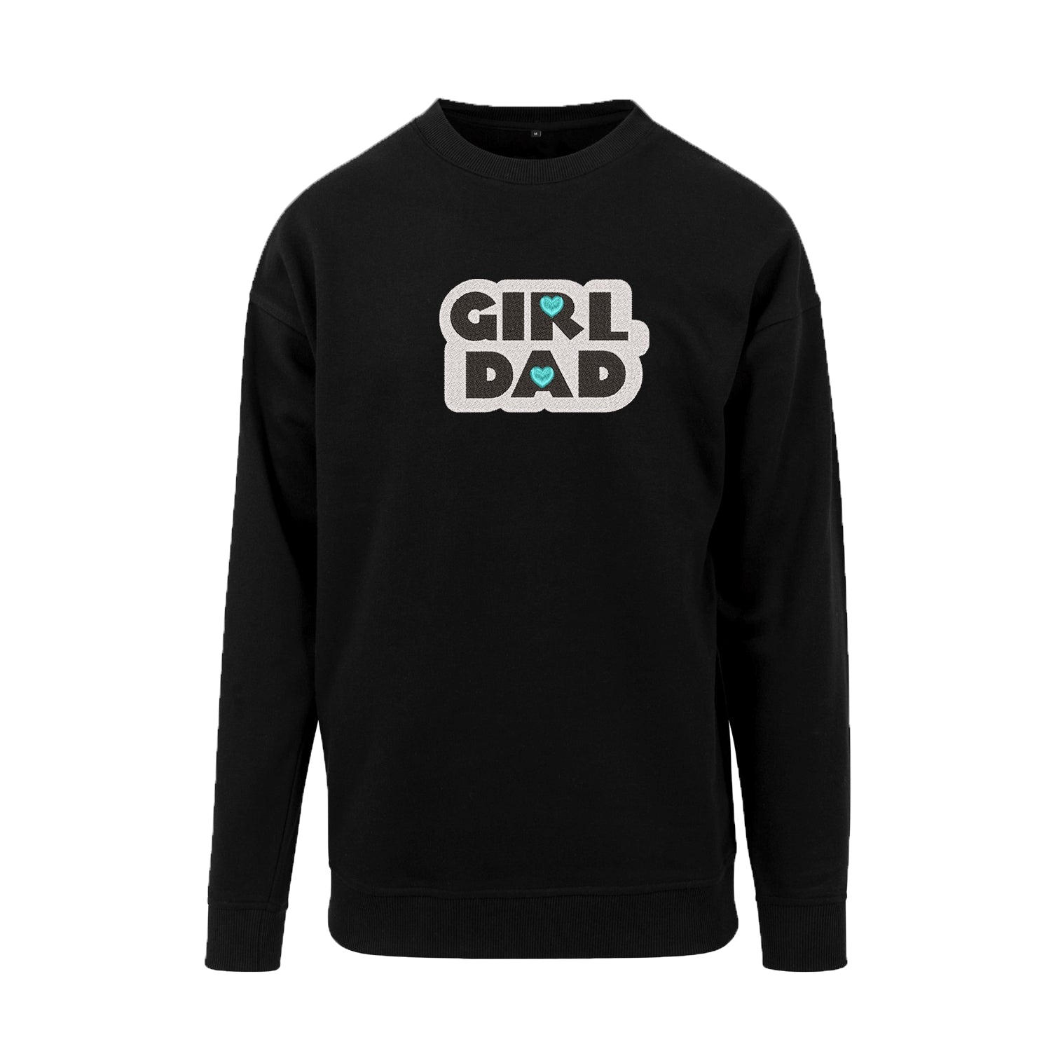 Bluza bez kaptura "Girl Dad" z haftem | Prezent dla taty córki | Bluza bez kaptura unisex Haft z radości