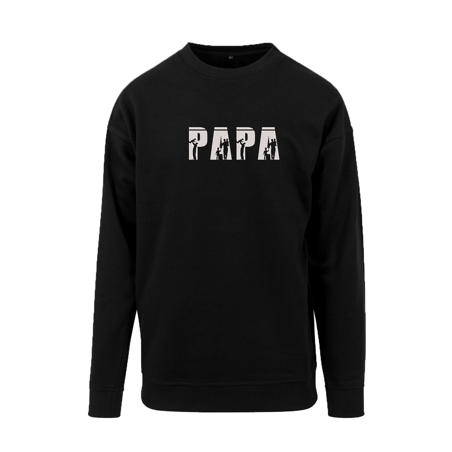 Bluza "Papa Sign" z haftem | Bluza bez kaptura dla taty | Personalizowany prezent dla Papy