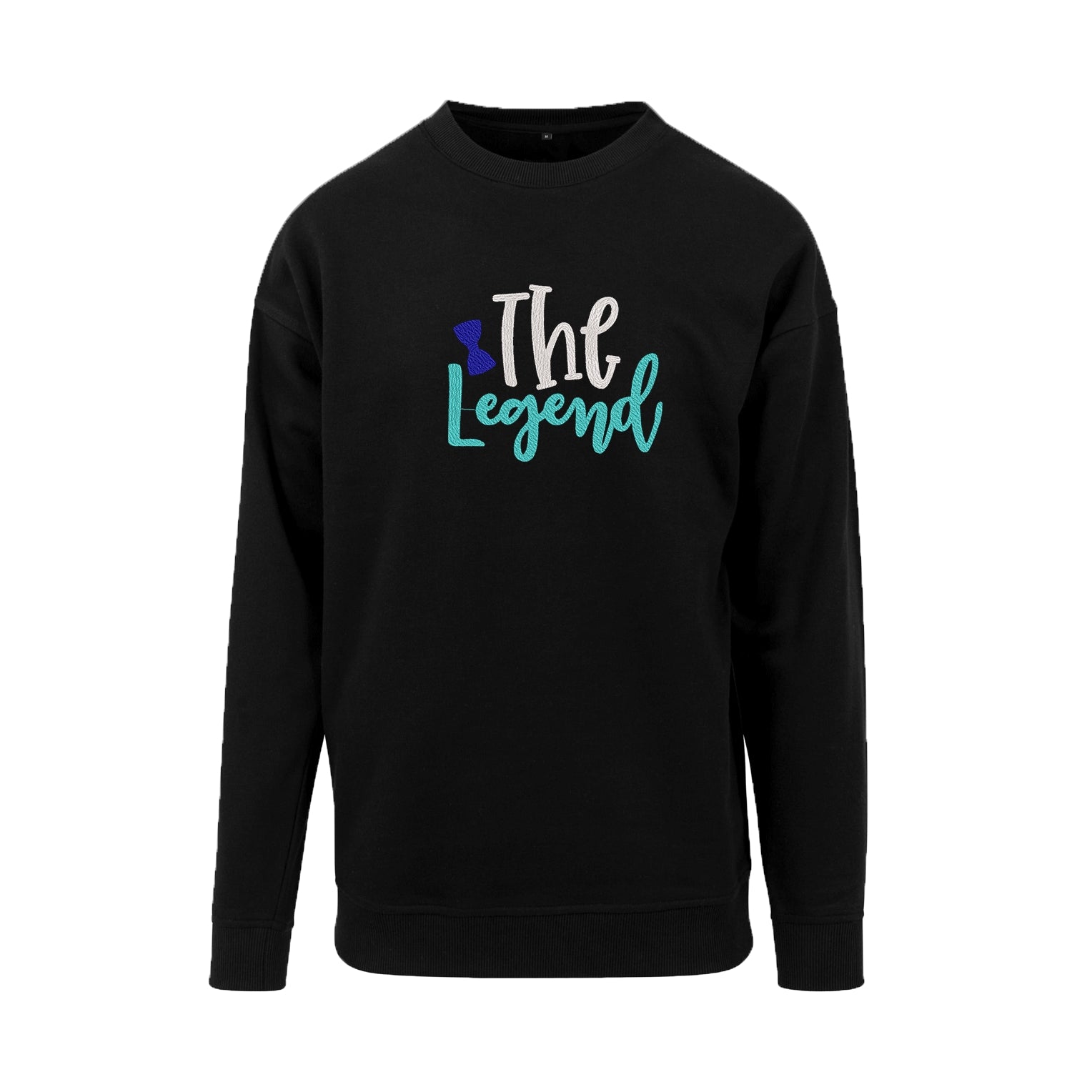 Bluza bez kaptura „The Legend” z haftem | Prezent dla taty, dziadka lub męża | Stylowa bluza bez kaptura 💪👕 Haft z radości