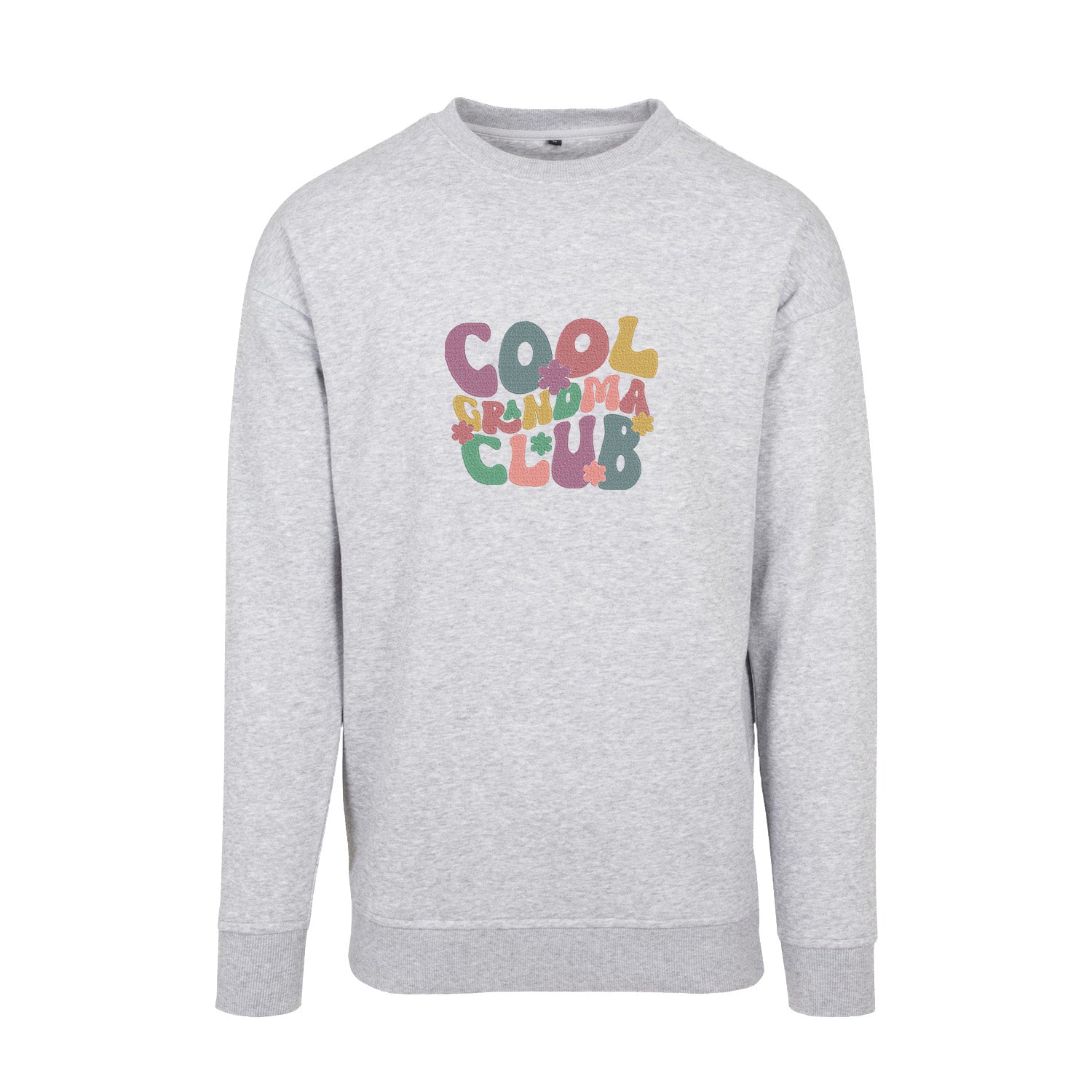 Bluza Cool Grandma Club – radosny, kolorowy haft dla super Babci Haft z radości - nadruki i haft na odzieży Warszawa