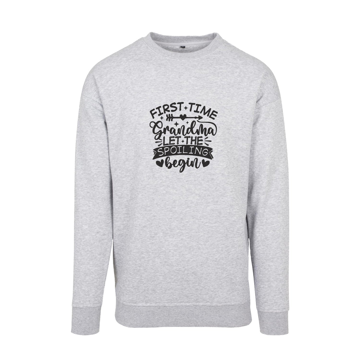 Bluza First Time Grandma – idealny upominek dla świeżej Babci Haft z radości - nadruki i haft na odzieży Warszawa
