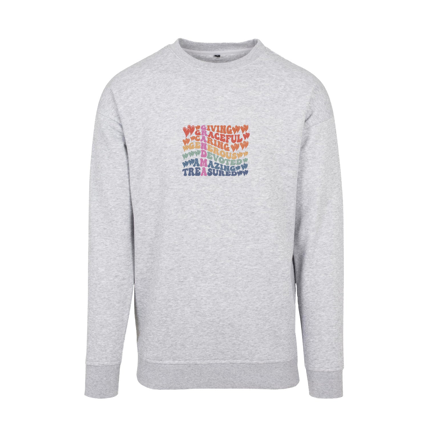 Bluza Grandma Definition – kolorowy haft pełen czułości Haft z radości - nadruki i haft na odzieży Warszawa