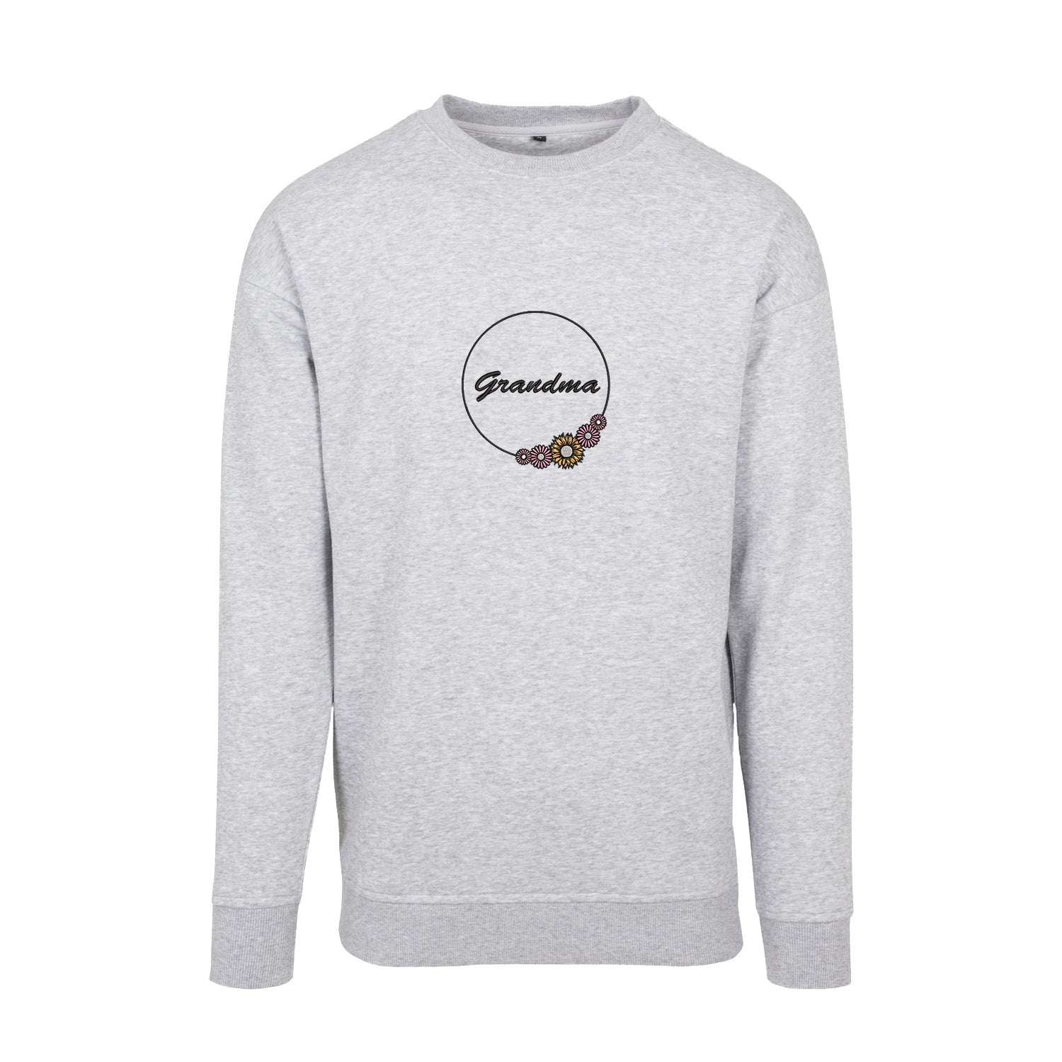 Bluza Grandma Flower – klasyczny kwiatowy wzór pełen uroku Haft z radości - nadruki i haft na odzieży Warszawa