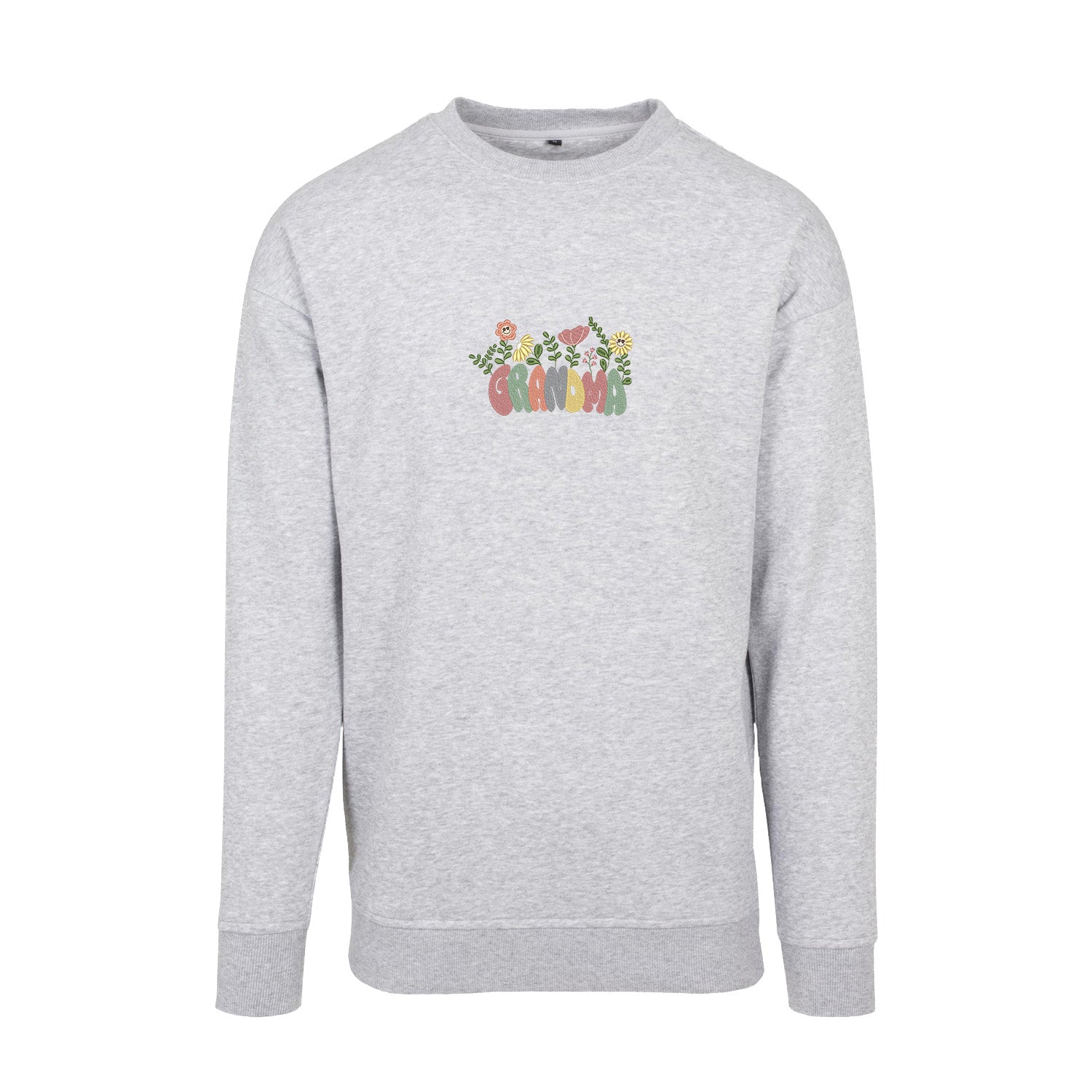 Bluza Groovy Grandma Flower – kolorowy retro styl dla Babci Haft z radości - nadruki i haft na odzieży Warszawa