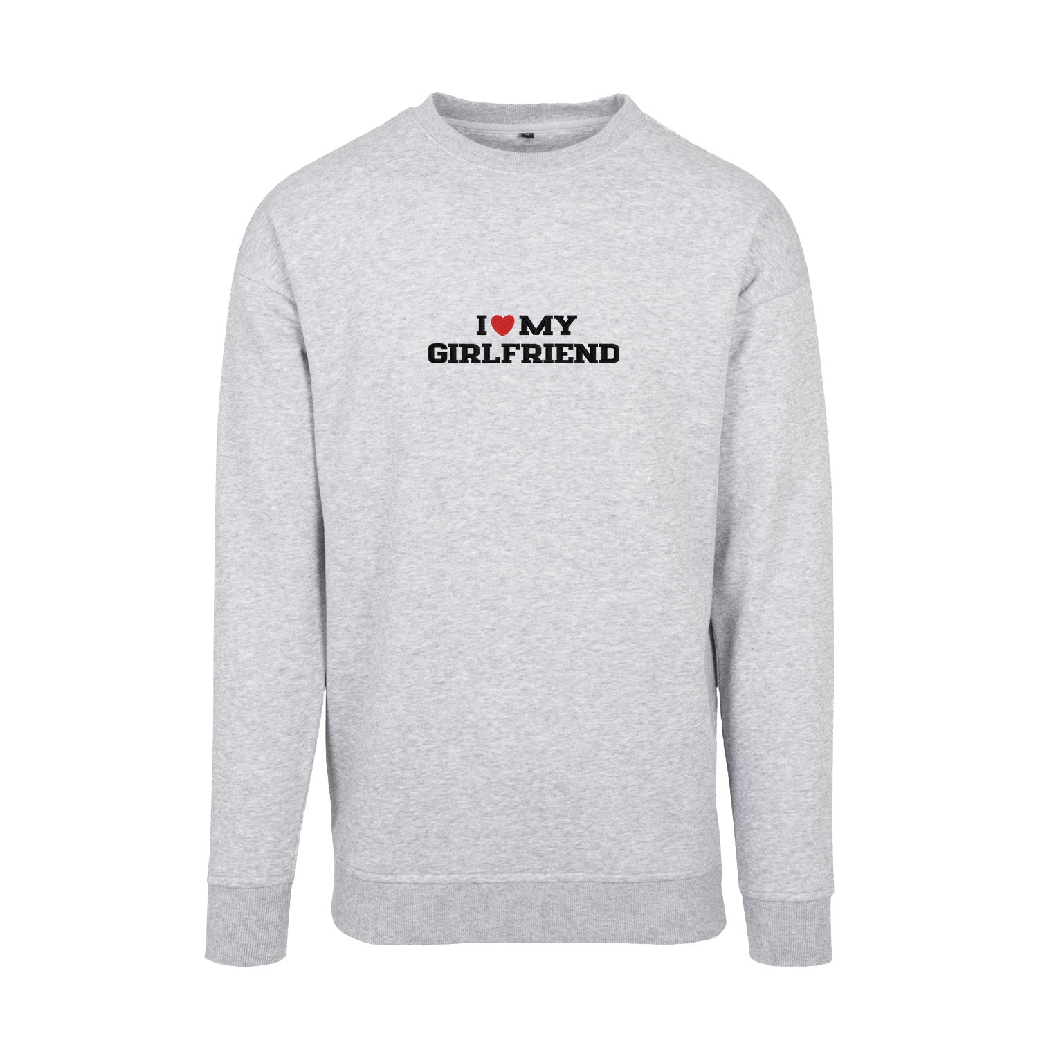 Bluza I LOVE MY GIRLFRIEND z haftem – z kapturem, bez kaptura lub oversize Haft z radości - nadruki i haft na odzieży Warszawa