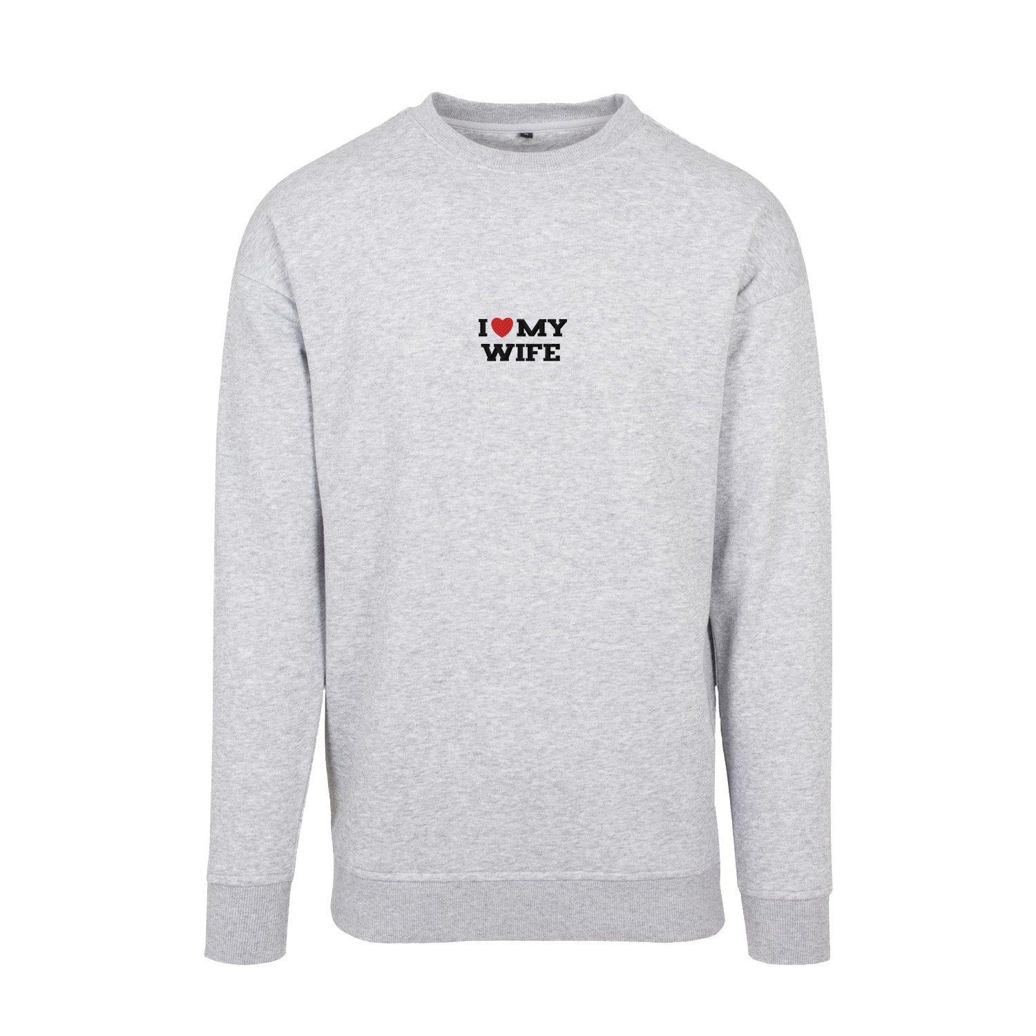 Bluza I LOVE MY WIFE z haftem – z kapturem, bez kaptura lub oversize Haft z radości - nadruki i haft na odzieży Warszawa