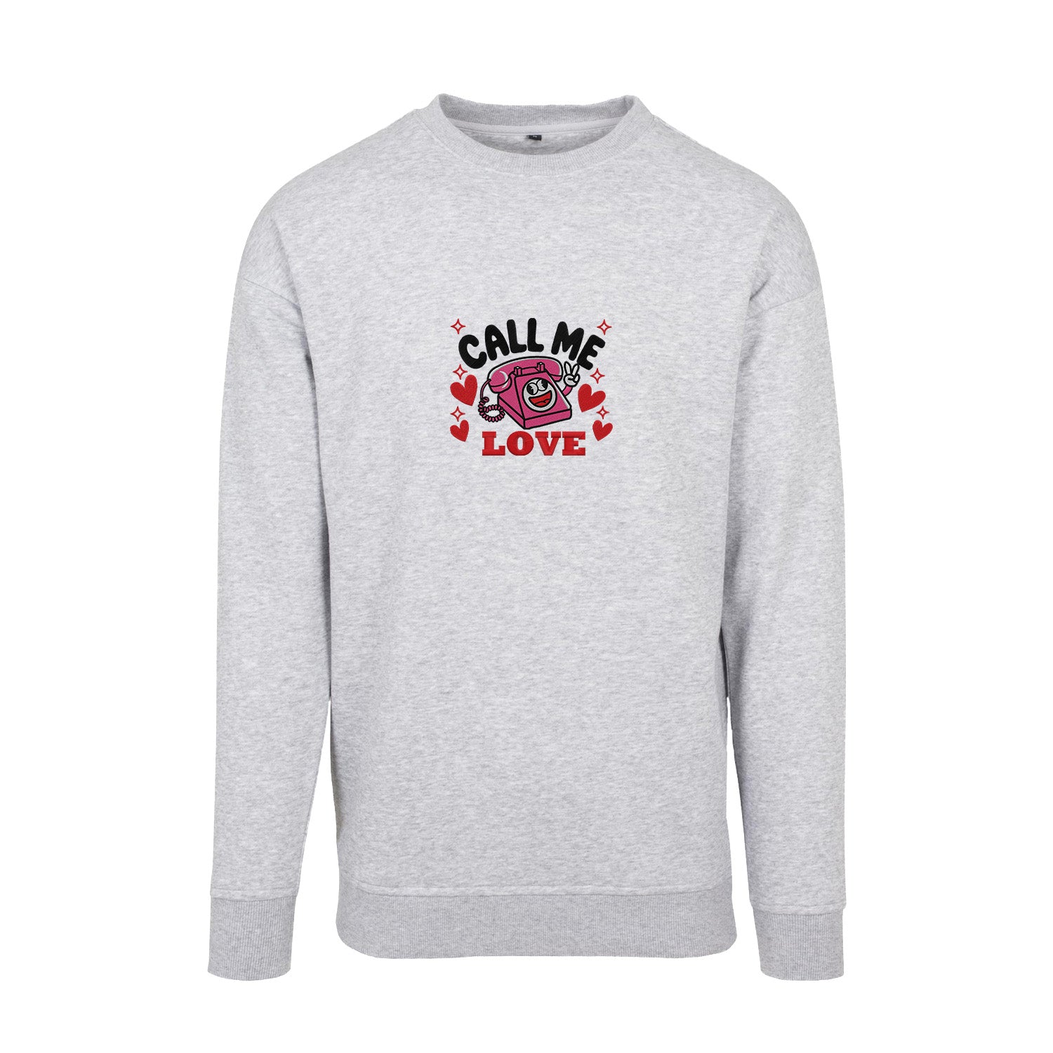 Bluza z Haftem „Call Me Love” – subtelne przesłanie Haft z radości - nadruki i haft na odzieży Warszawa