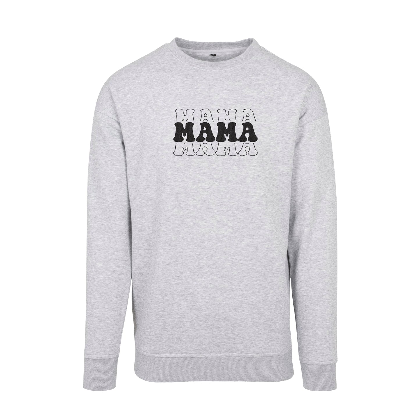 Bluza z haftem Mama 2 – minimalistyczny i nowoczesny wzór dla mamy Haft z radości - nadruki i haft na odzieży Warszawa