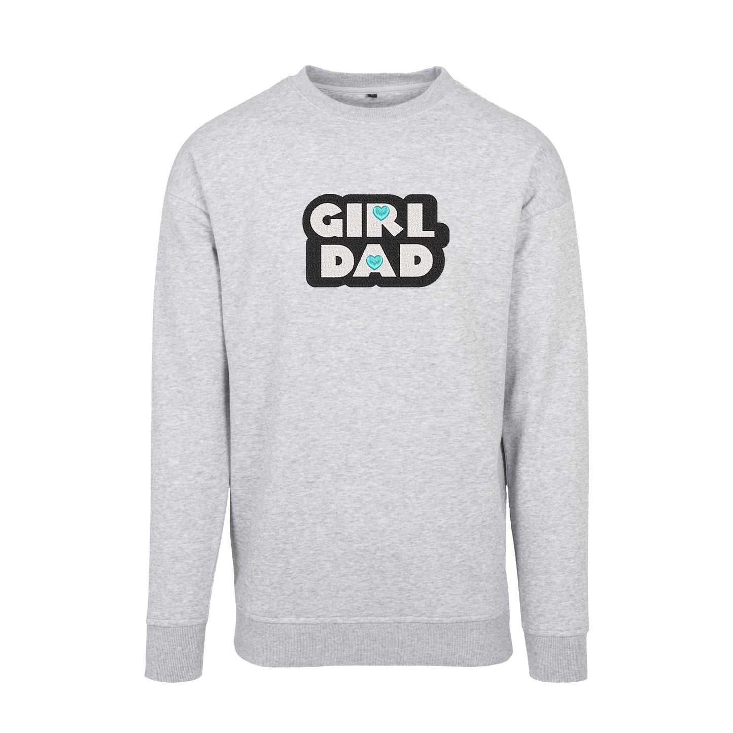 Bluza bez kaptura "Girl Dad" z haftem | Prezent dla taty córki | Bluza bez kaptura unisex