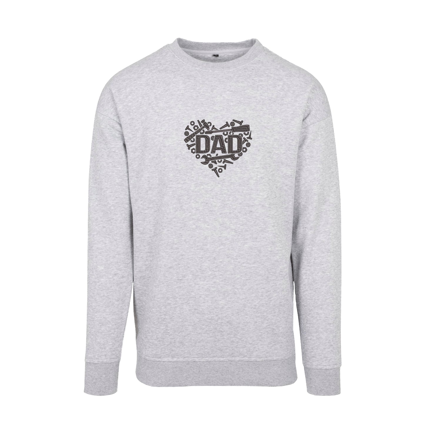 Bluza "Mr Fix It Dad" z haftem | Bluza bez kaptura dla taty majsterkowicza | Prezent dla złotej rączki