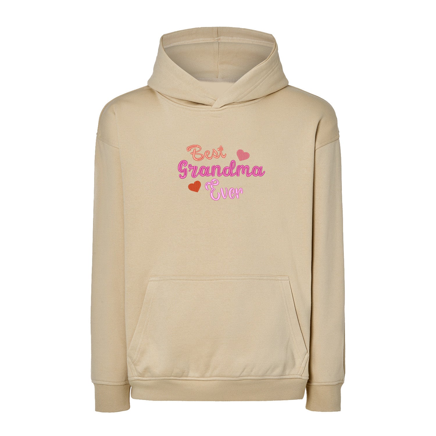 Bluza Best Grandma Ever – wyjątkowy haft dla kochanej Babci Haft z radości - nadruki i haft na odzieży Warszawa