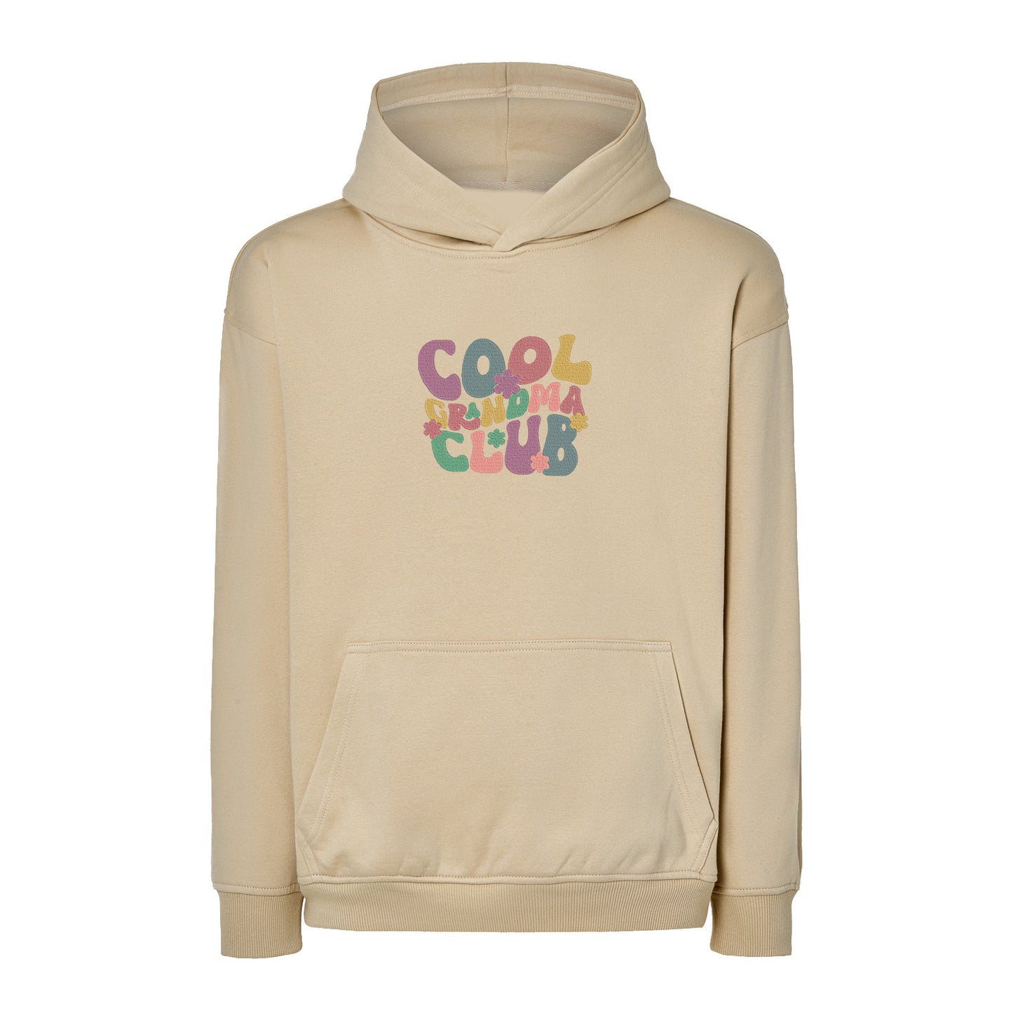 Bluza Cool Grandma Club – radosny, kolorowy haft dla super Babci Haft z radości - nadruki i haft na odzieży Warszawa