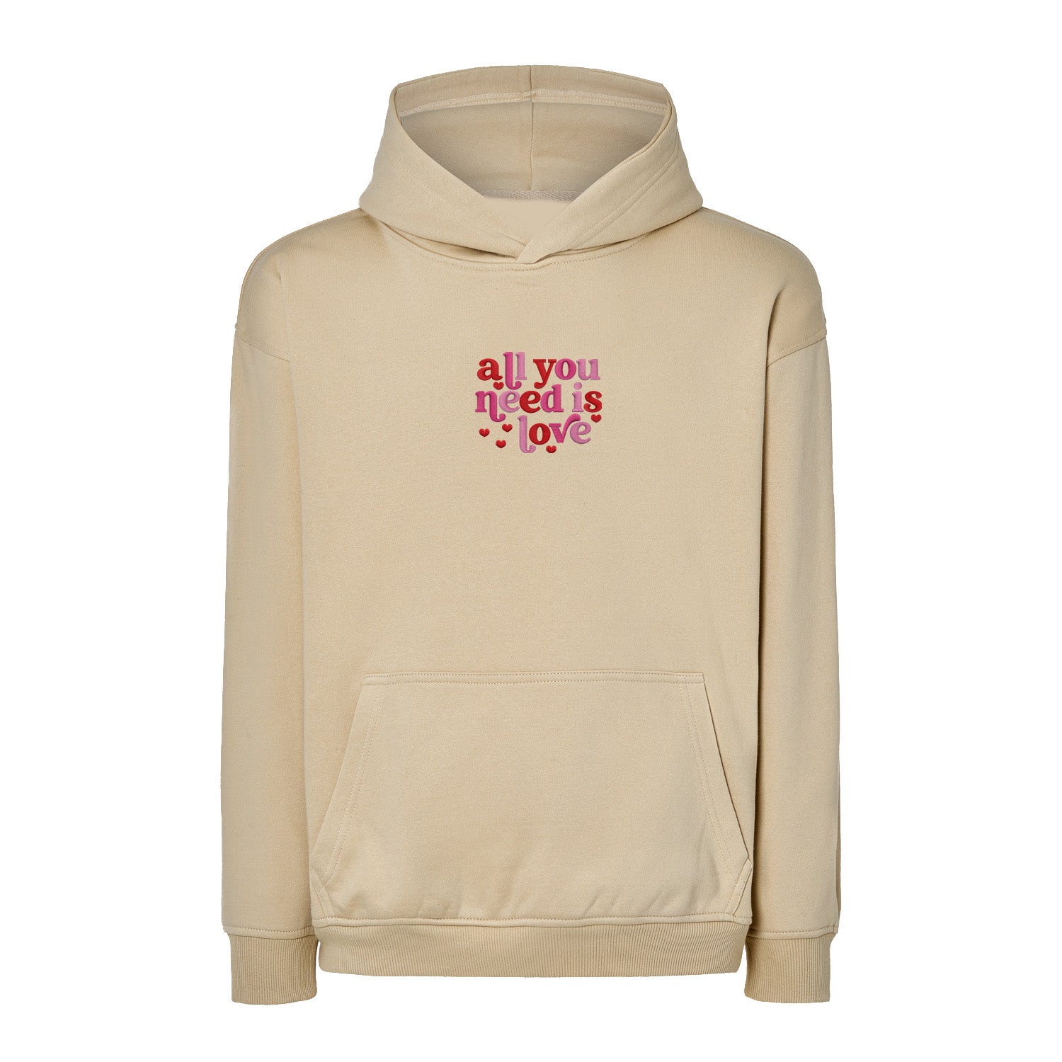 Bluza z Haftem „All You Need Is Love” – styl, który mówi wszystko Haft z radości - nadruki i haft na odzieży Warszawa