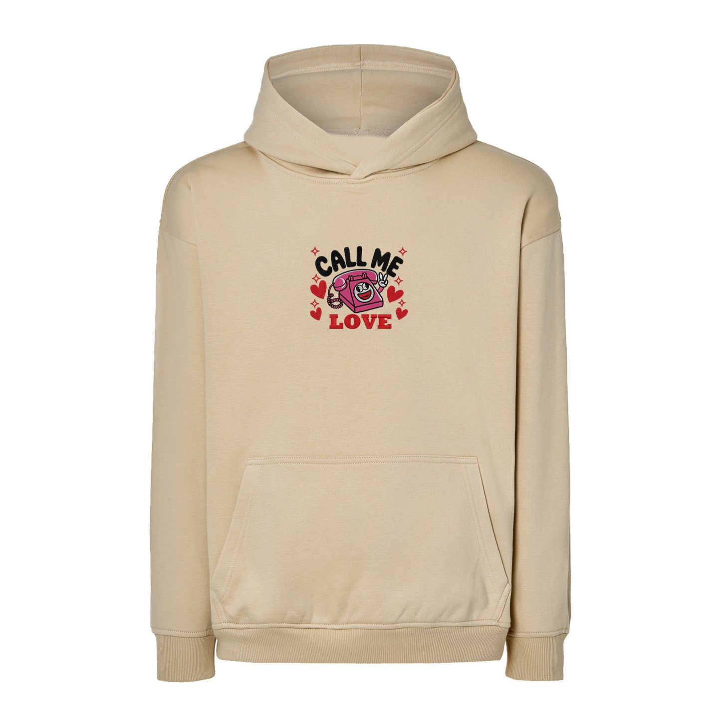 Bluza z Haftem „Call Me Love” – subtelne przesłanie Haft z radości - nadruki i haft na odzieży Warszawa