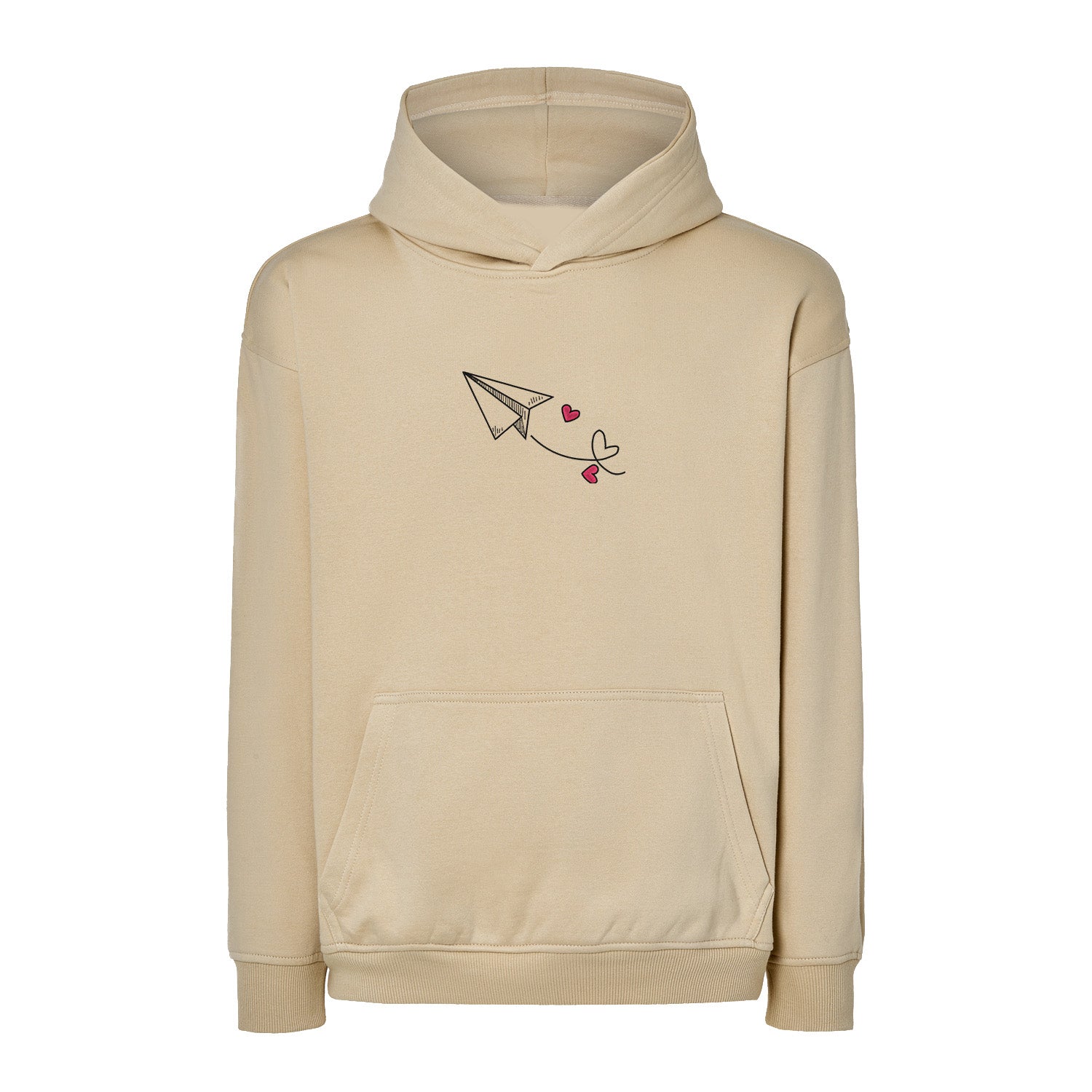 Bluza z Haftem „Walentynkowy Liścik” – romantyczny detal Haft z radości - nadruki i haft na odzieży Warszawa