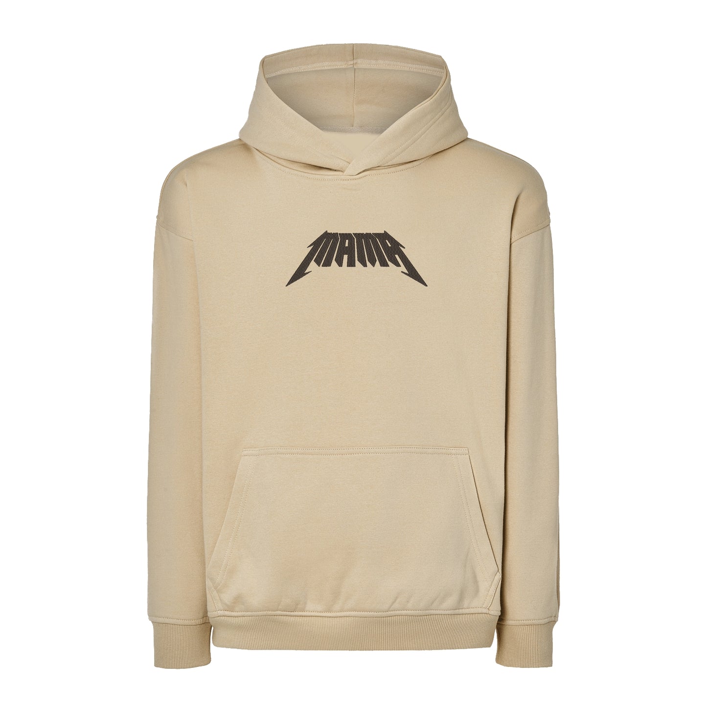 Bluza “Rock Mama Embroidery” – stylowa bluza damska z rockowym haftem, oversize, z kapturem lub bez kaptura Haft z radości - nadruki i haft na odzieży Warszawa